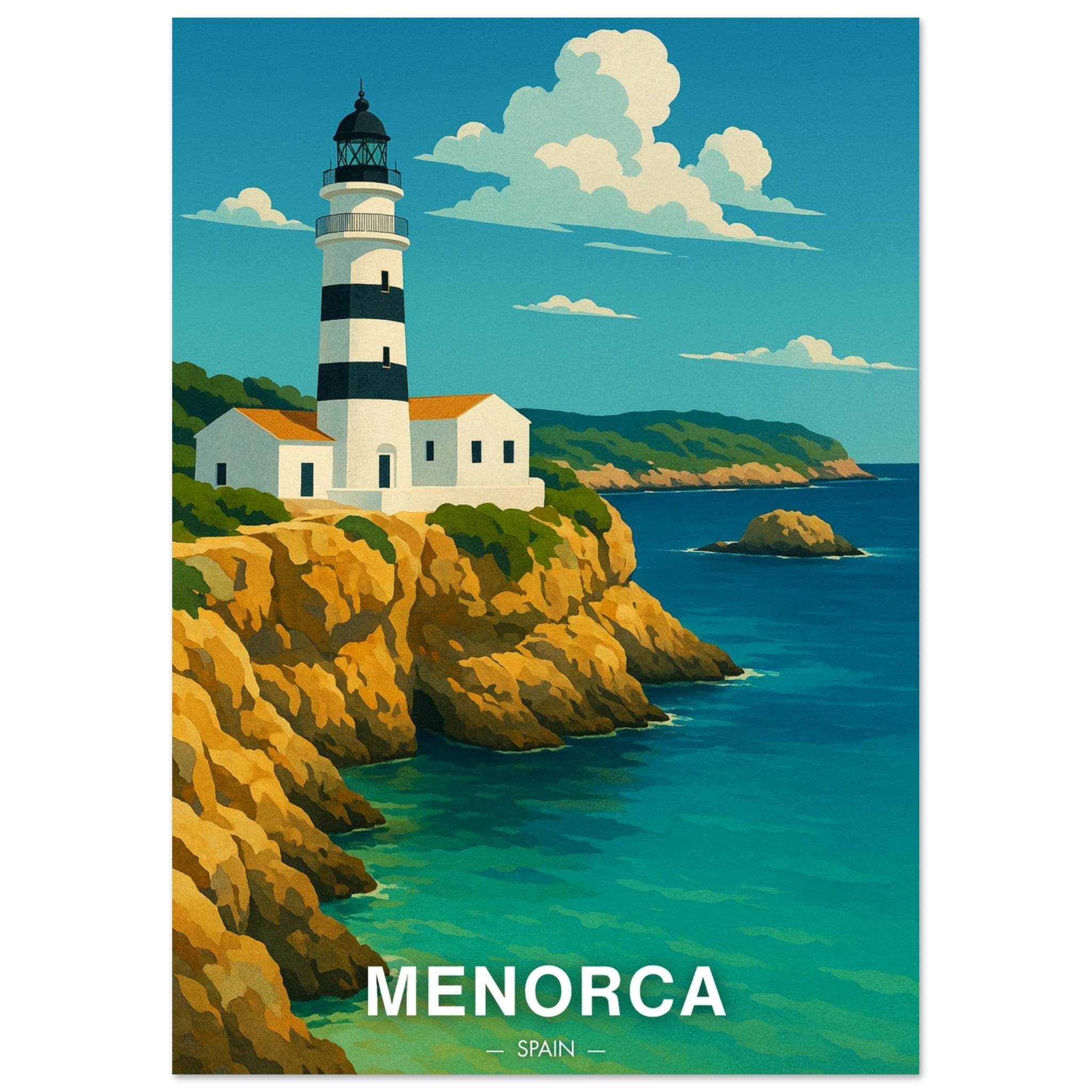 Menorca Poster - Geoprints