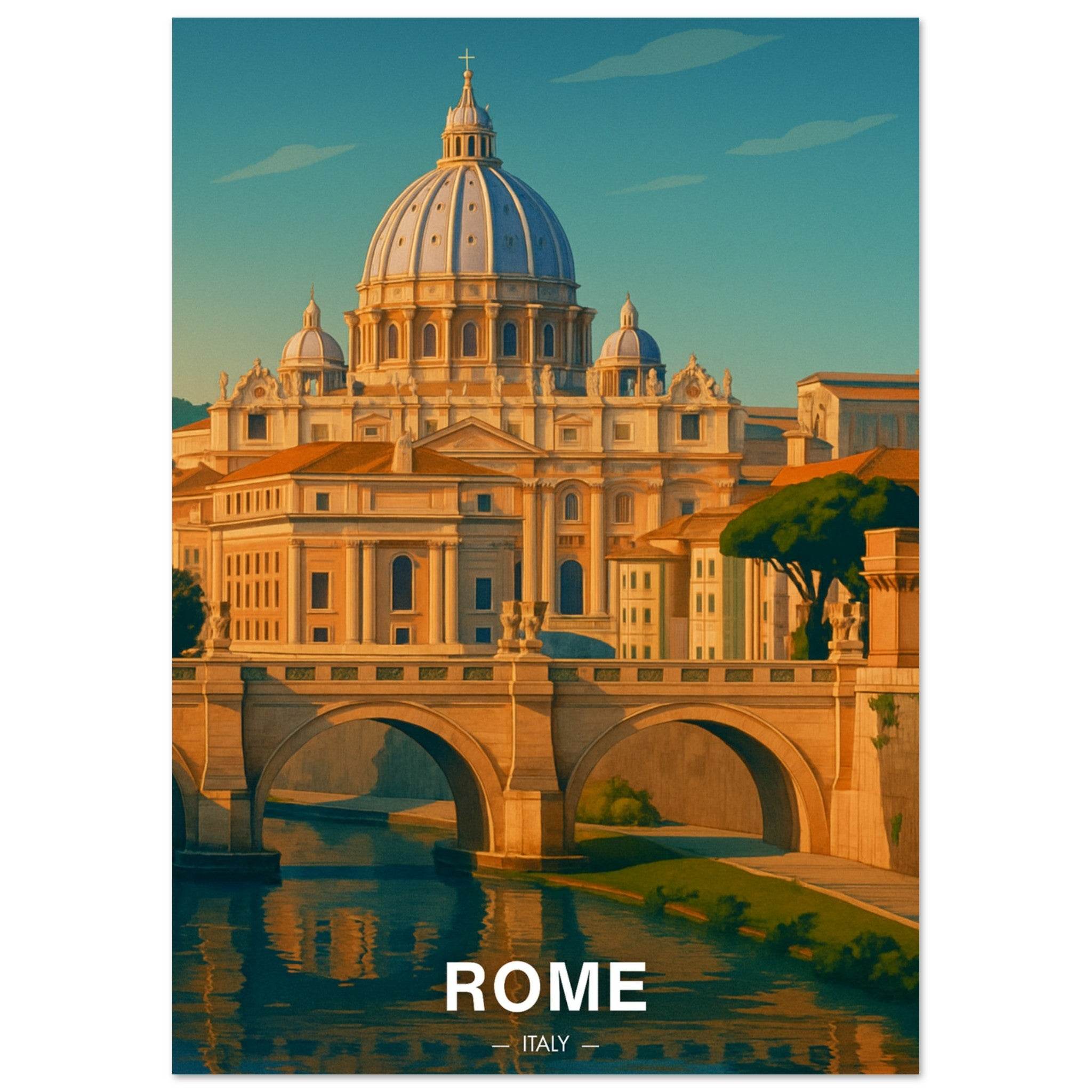 Rom Poster - Geoprints