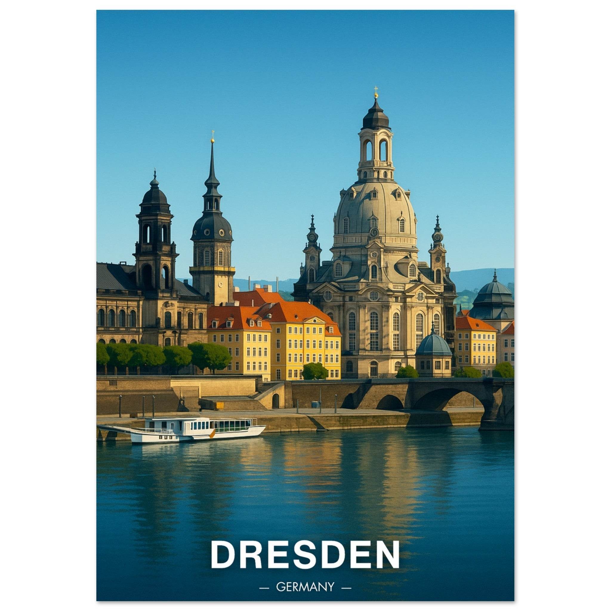 Dresden Poster - Geoprints