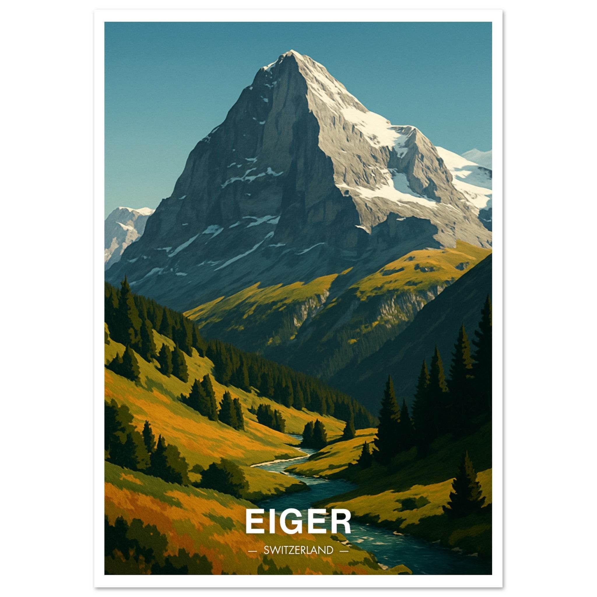 Eiger Poster - Geoprints