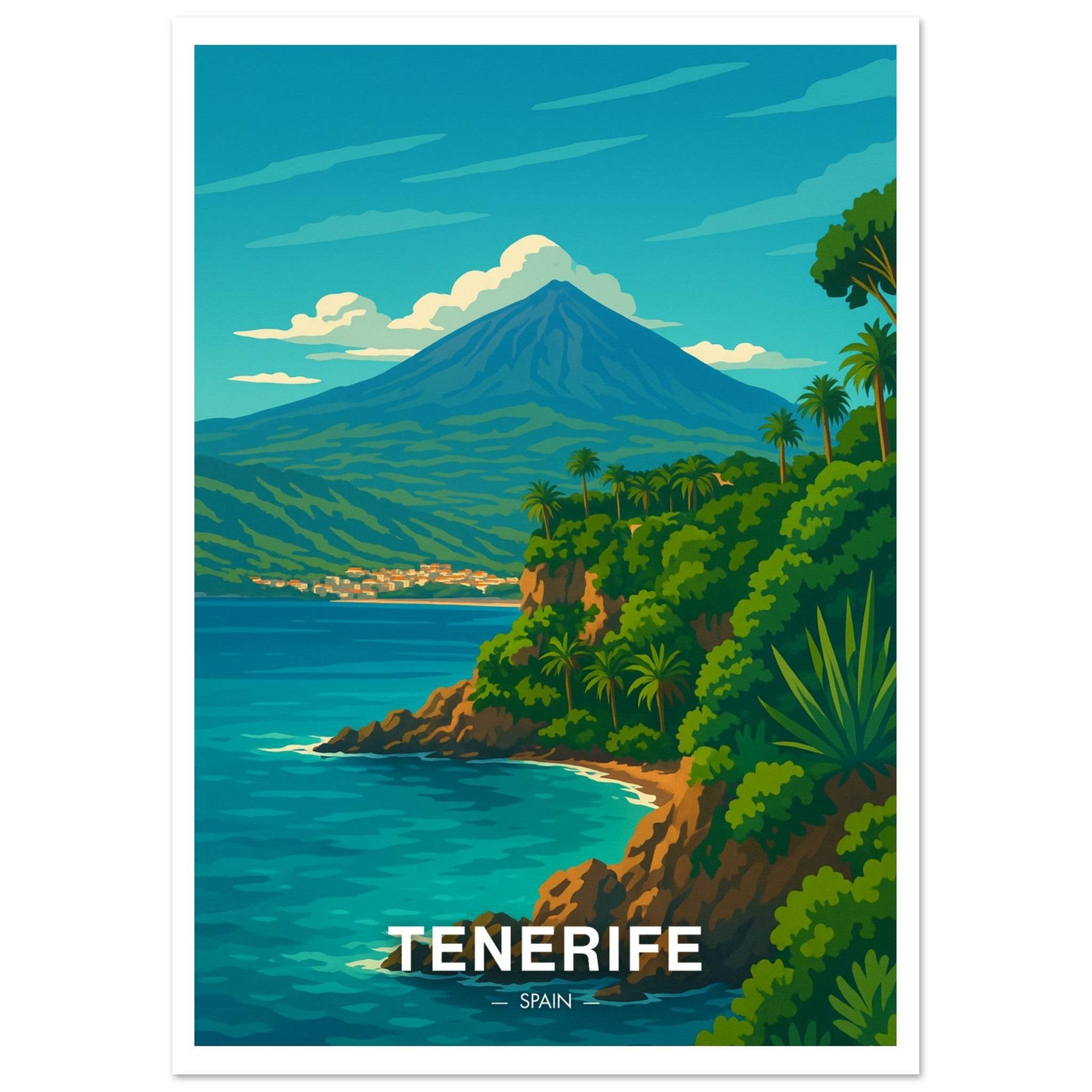 Teneriffa Poster - Geoprints