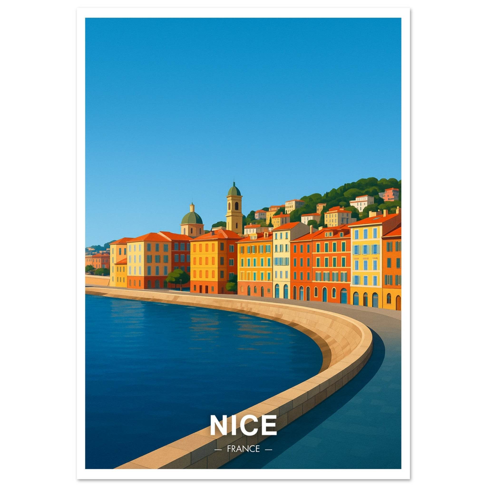 Nizza Poster - Geoprints