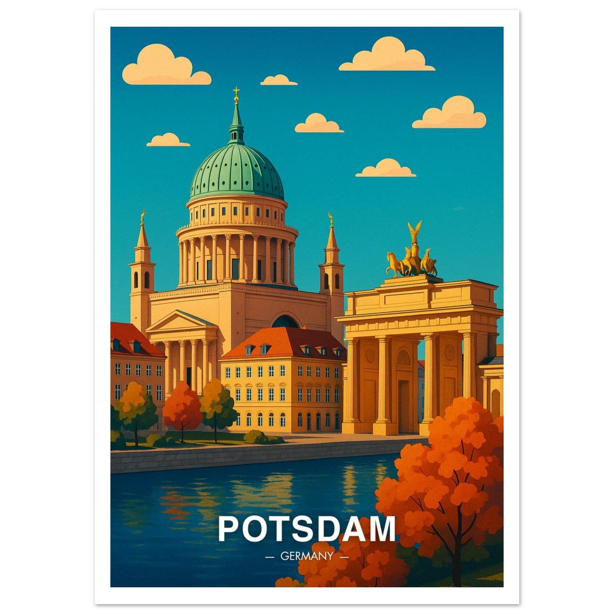 Potsdam Poster - Geoprints