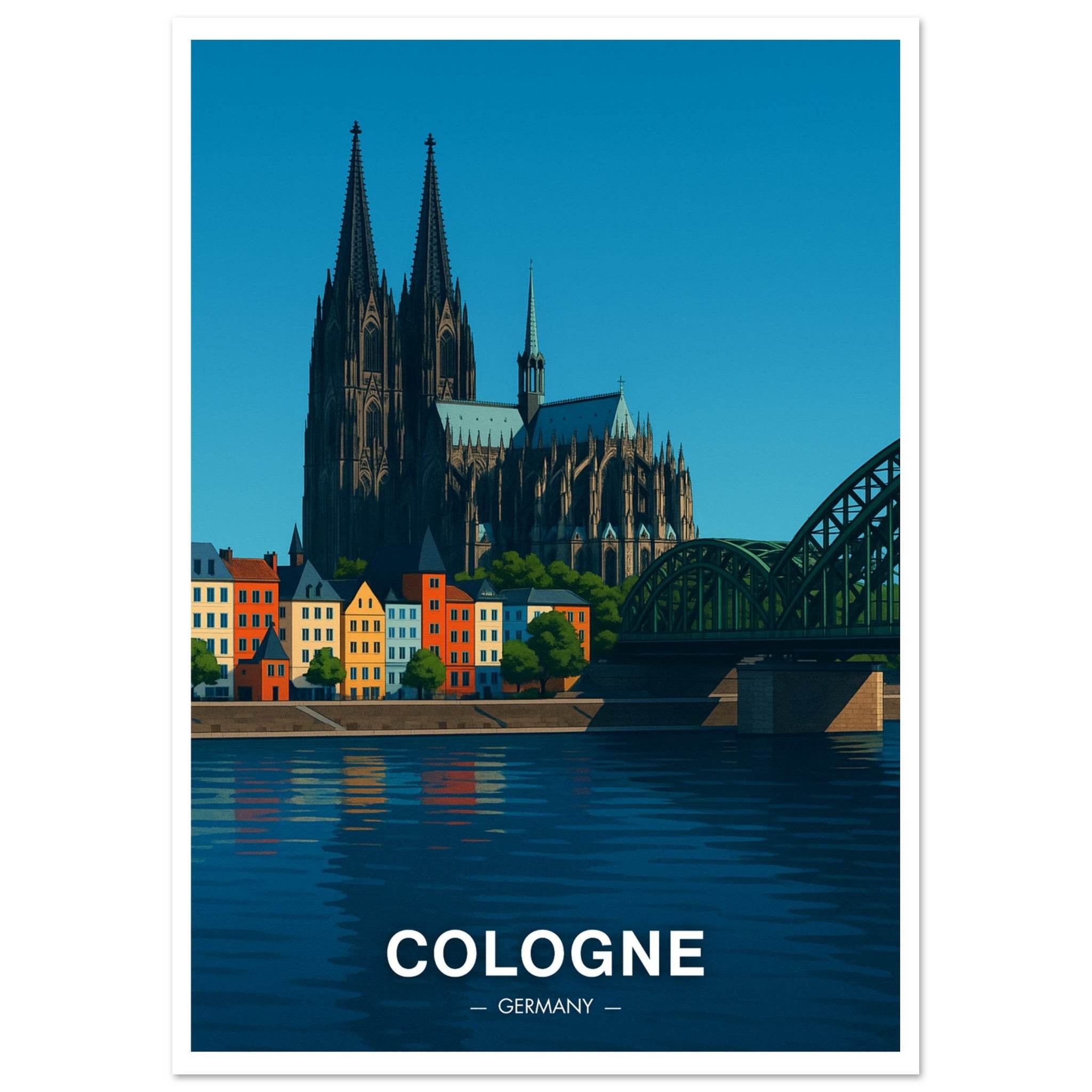Köln Poster - Geoprints