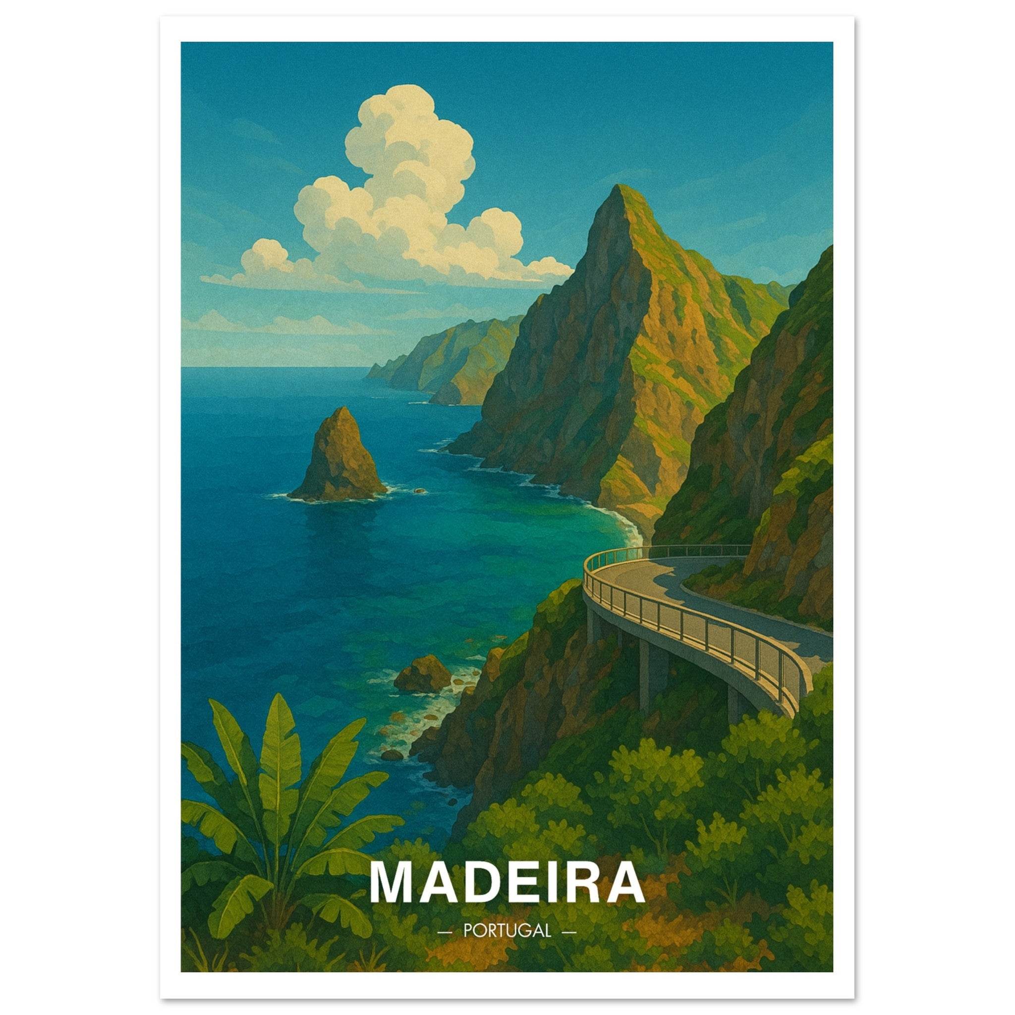 Madeira Poster - Geoprints