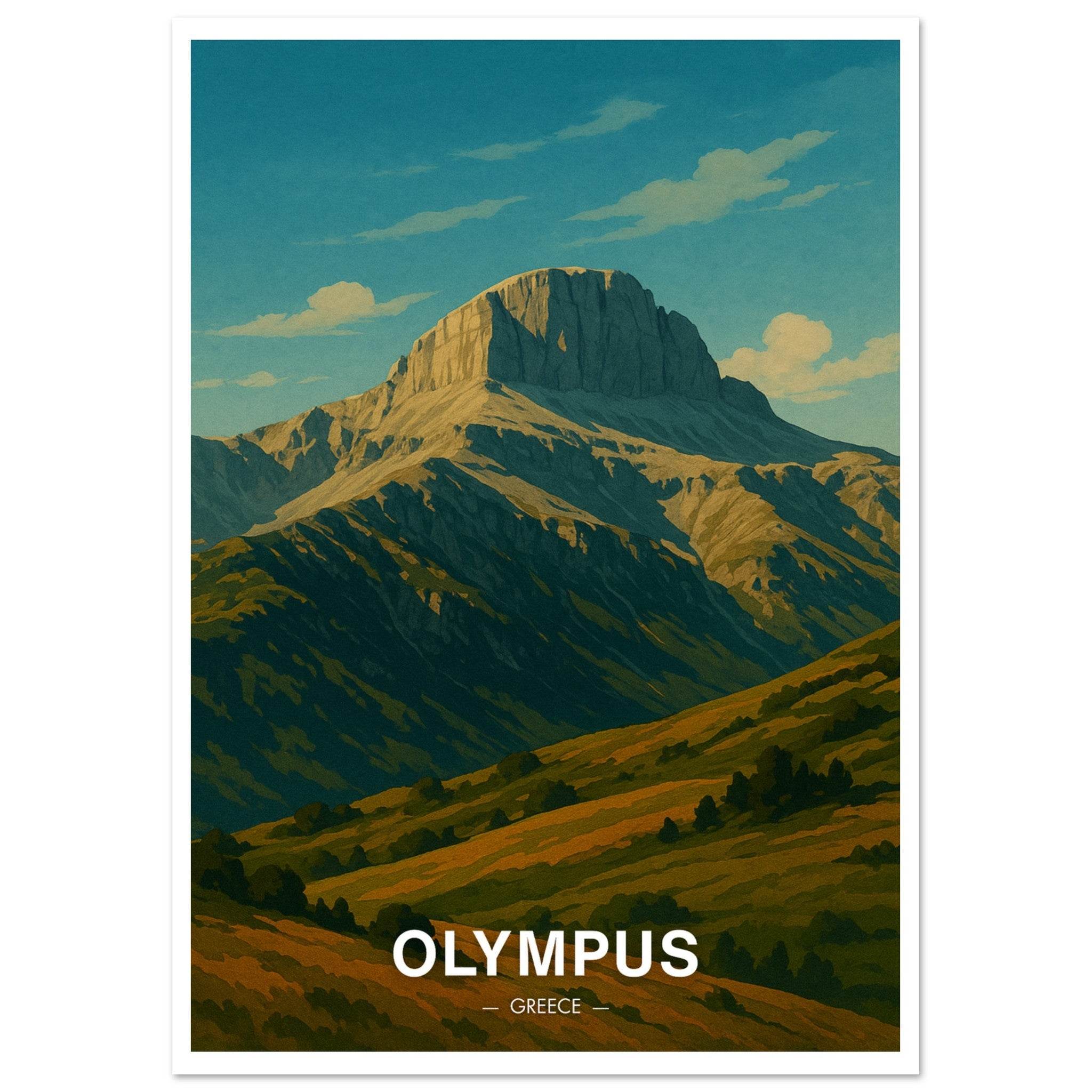 Olympus Poster - Geoprints
