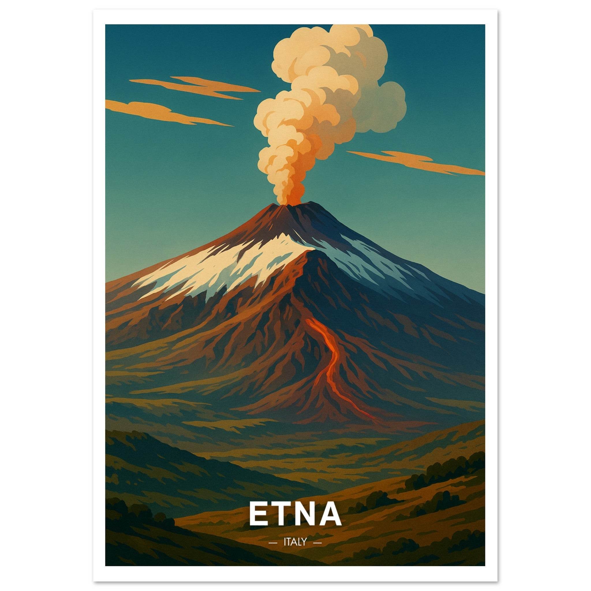 Ätna Poster - Geoprints