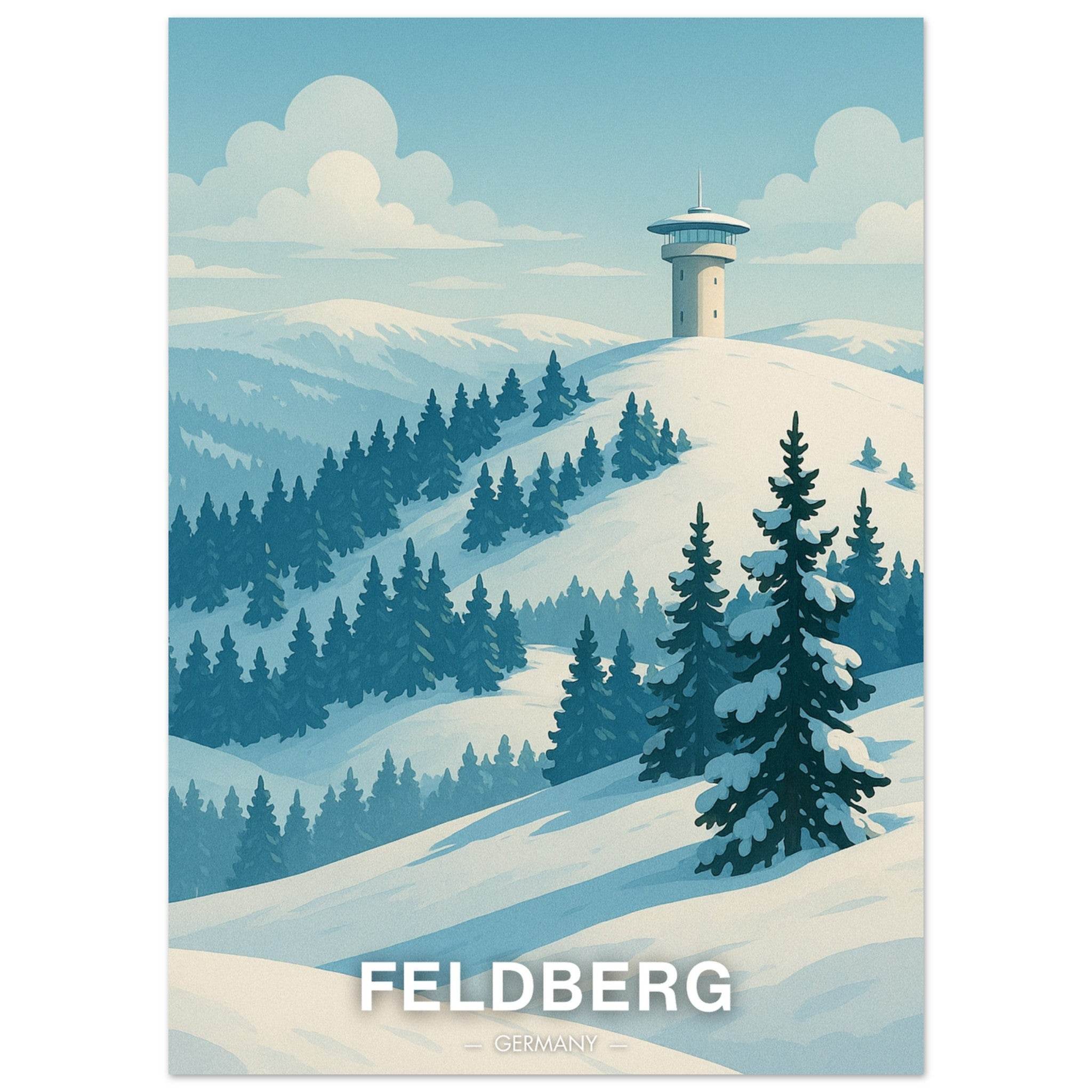 Feldberg Poster - Geoprints