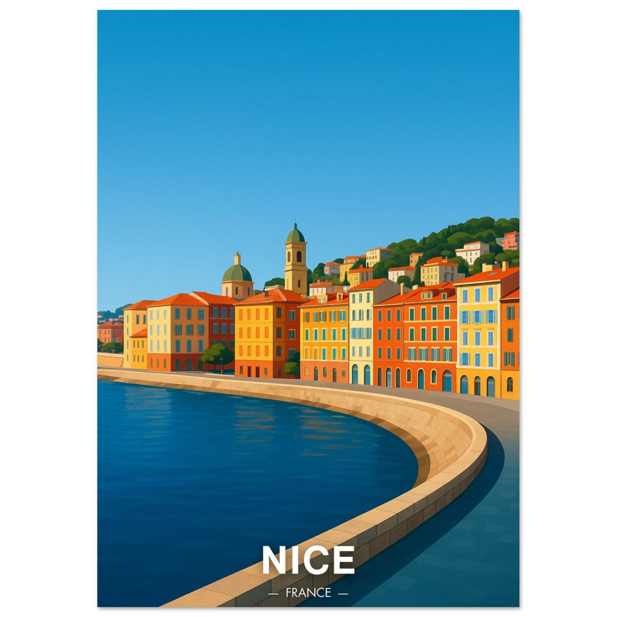 Nizza Poster - Geoprints