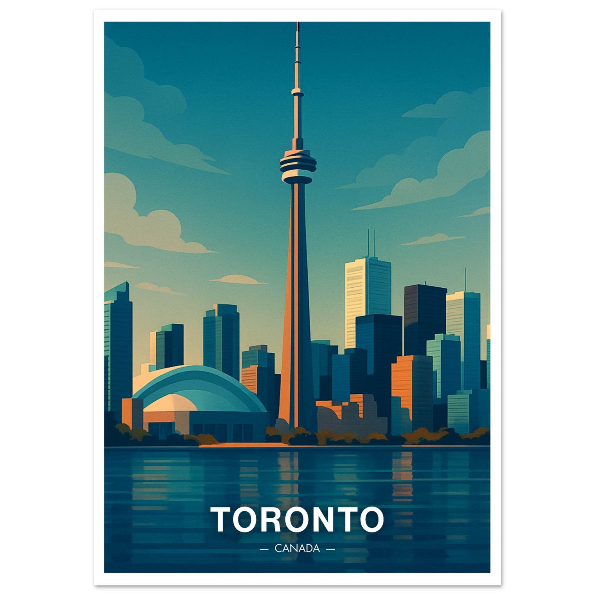 Toronto Poster - Geoprints