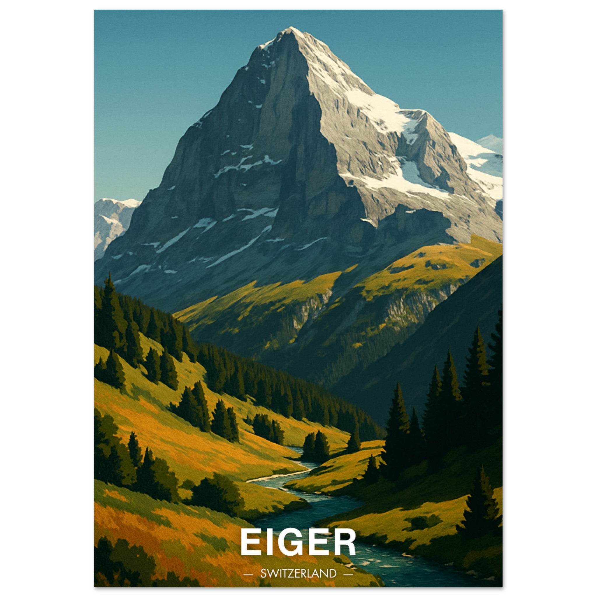 Eiger Poster - Geoprints