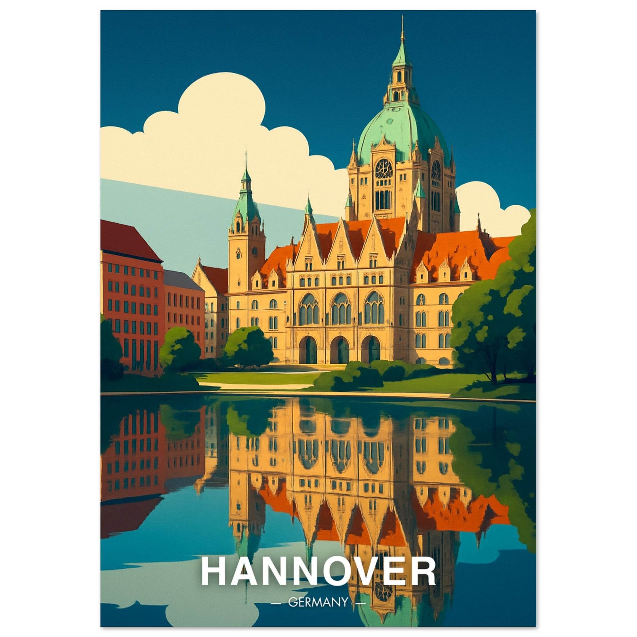 Hannover Poster - Geoprints