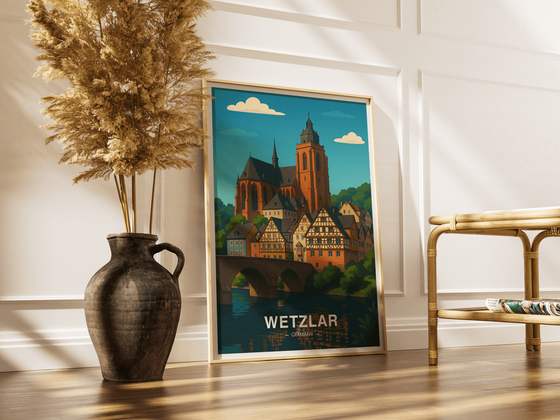 Wetzlar Poster: Warum die unterschätzte Stadt perfekt für moderne Wandkunst ist