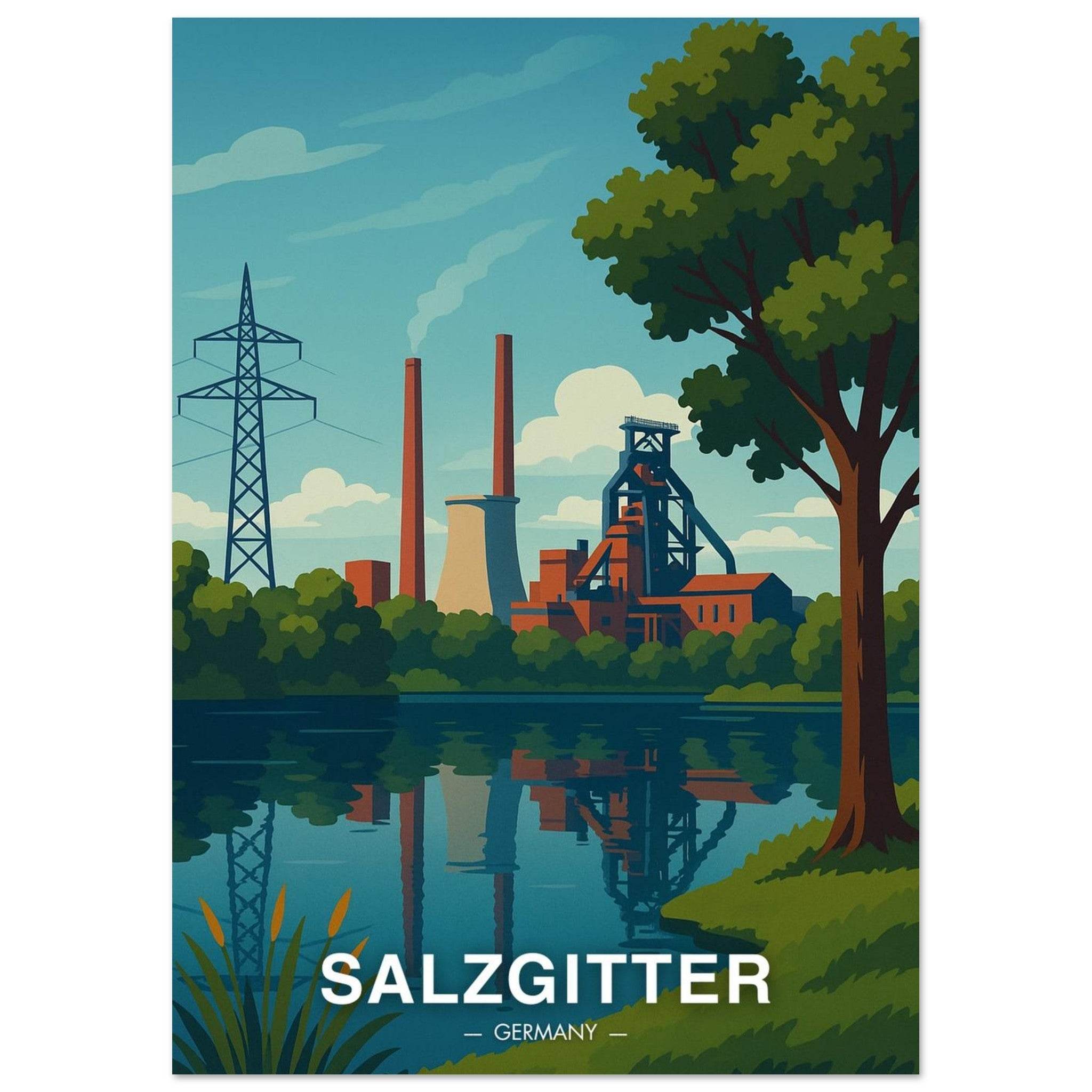 Salzgitter Poster - Geoprints
