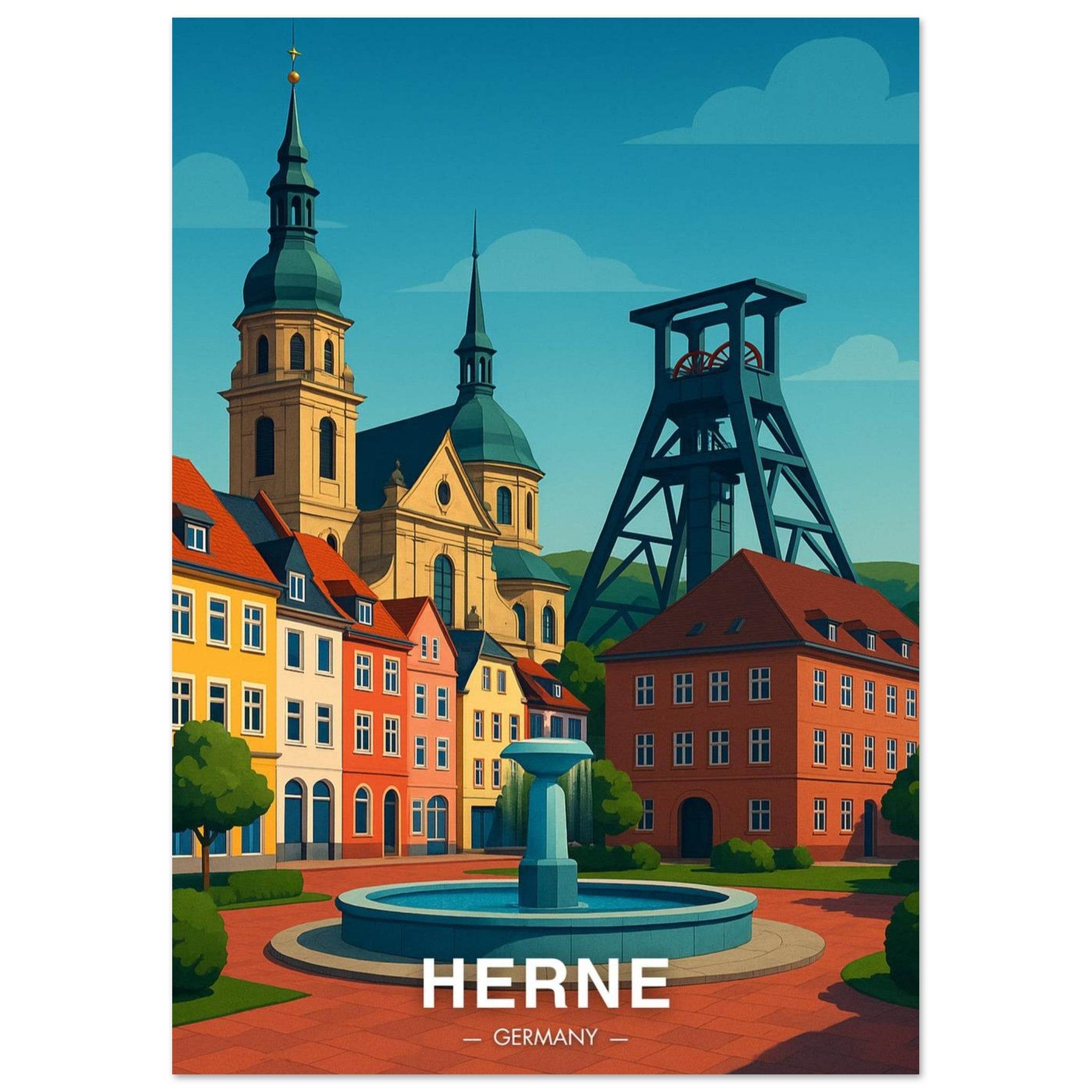 Herne Poster - Geoprints
