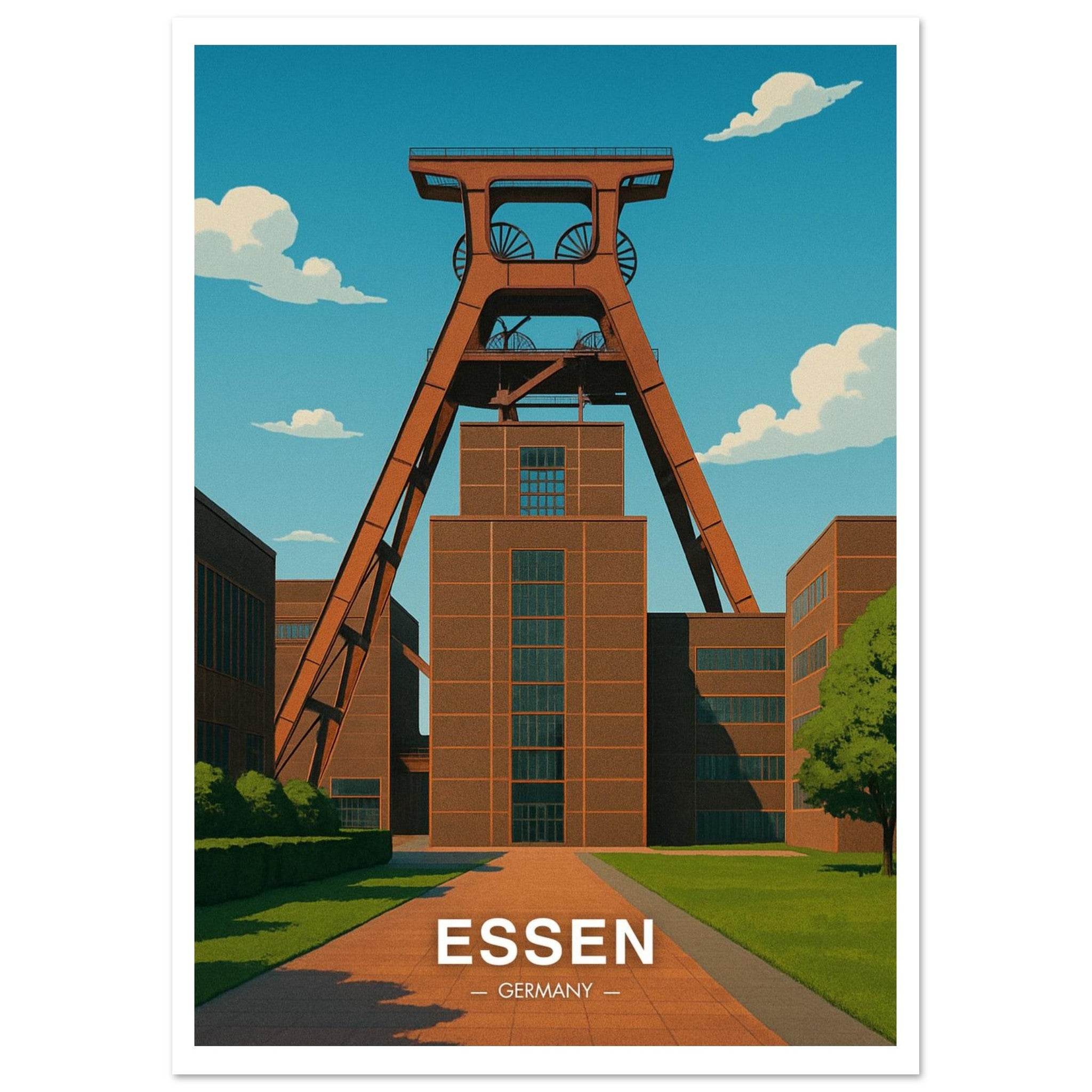 Essen Poster - Geoprints