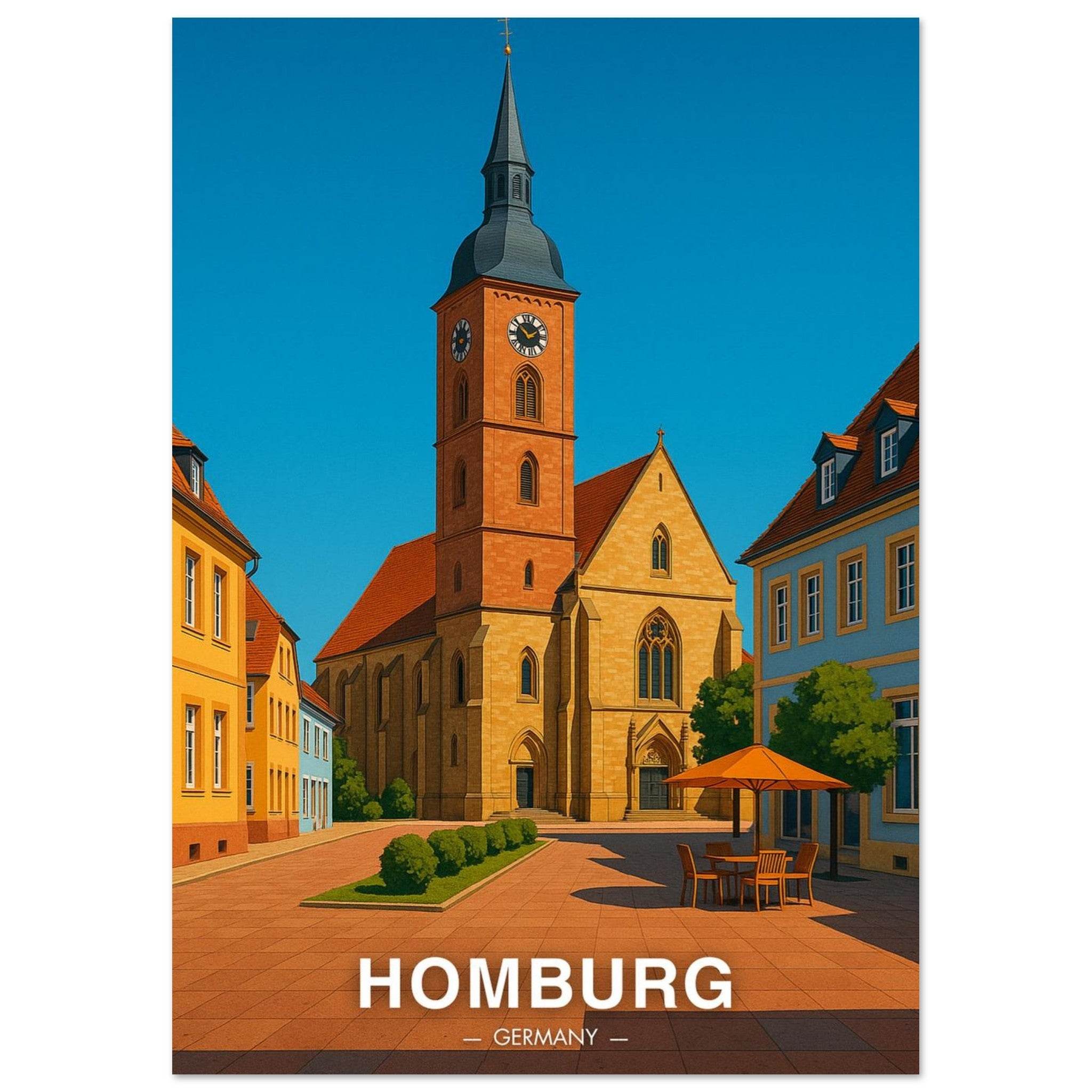 Homburg Poster - Geoprints