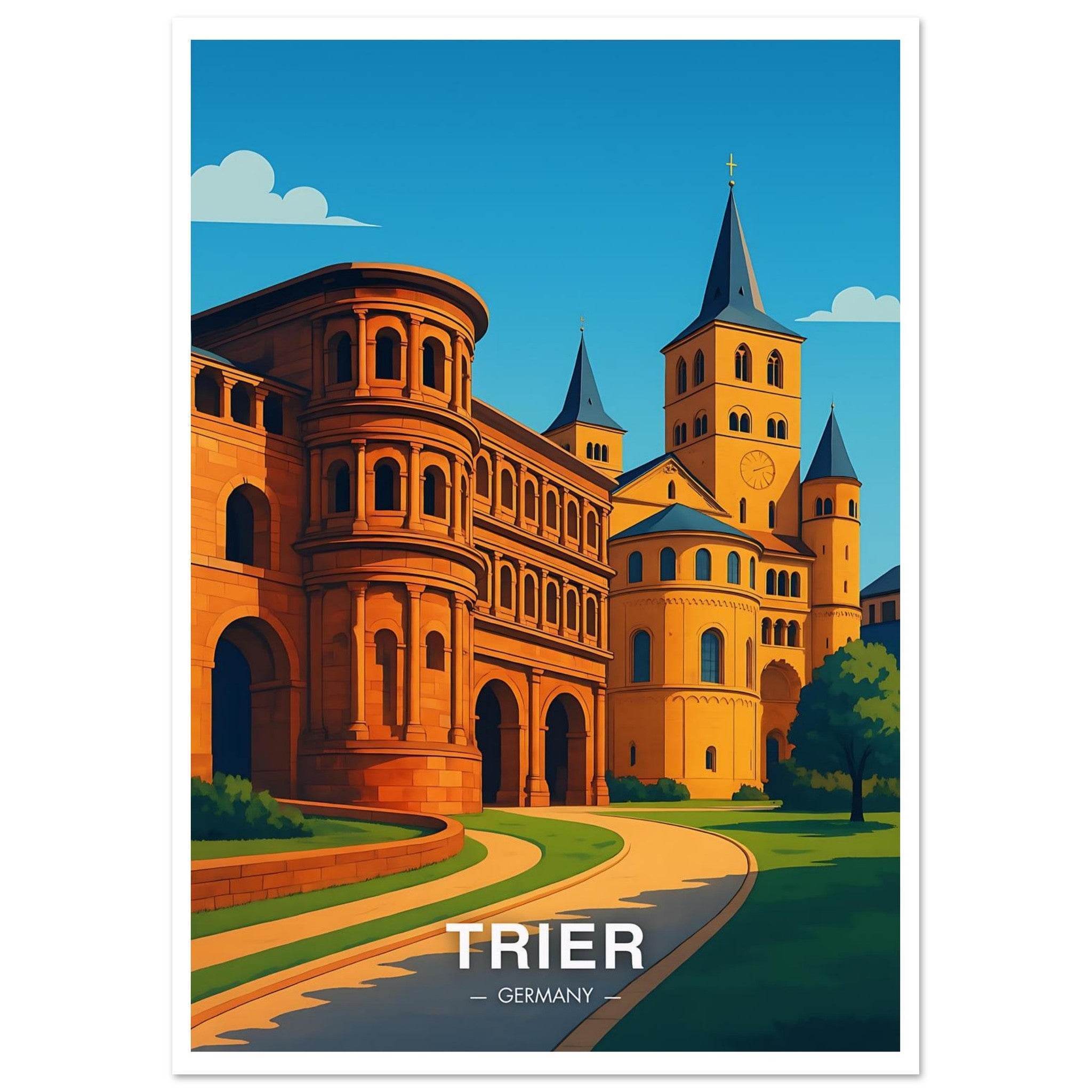 Trier Poster - Geoprints