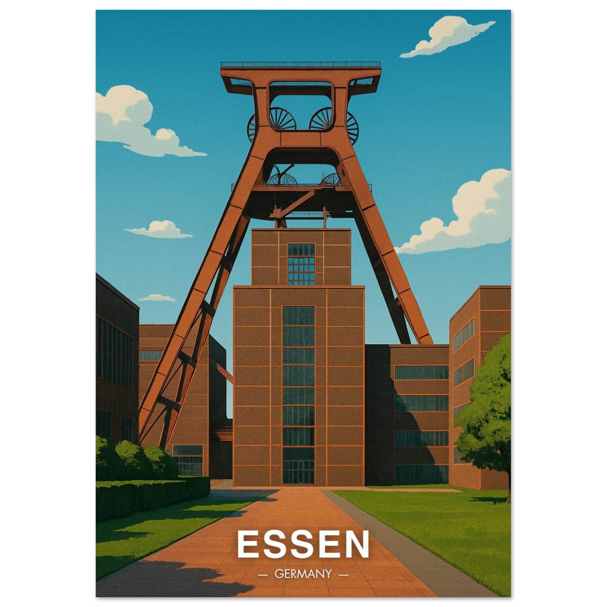 Essen Poster - Geoprints