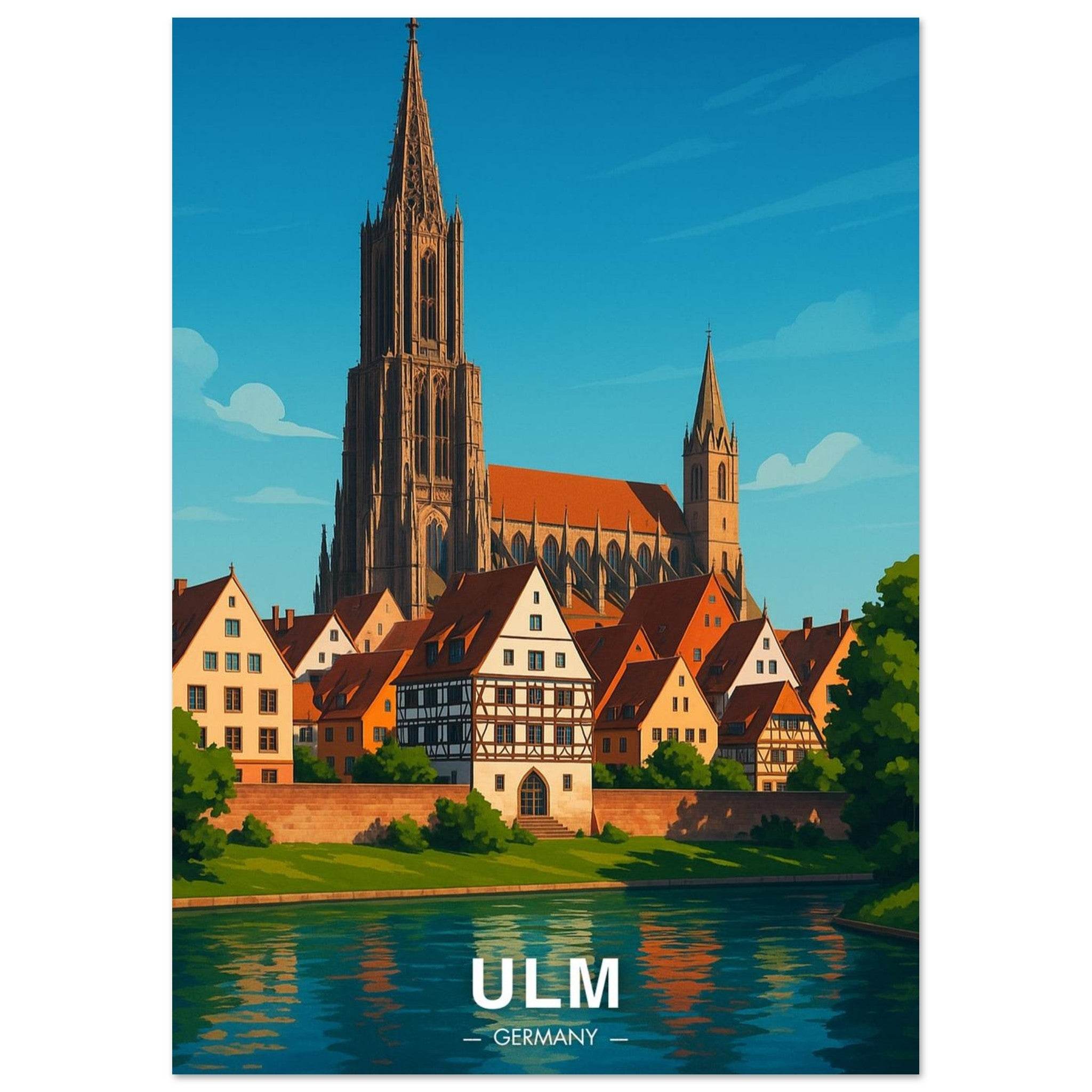 Ulm Poster - Geoprints