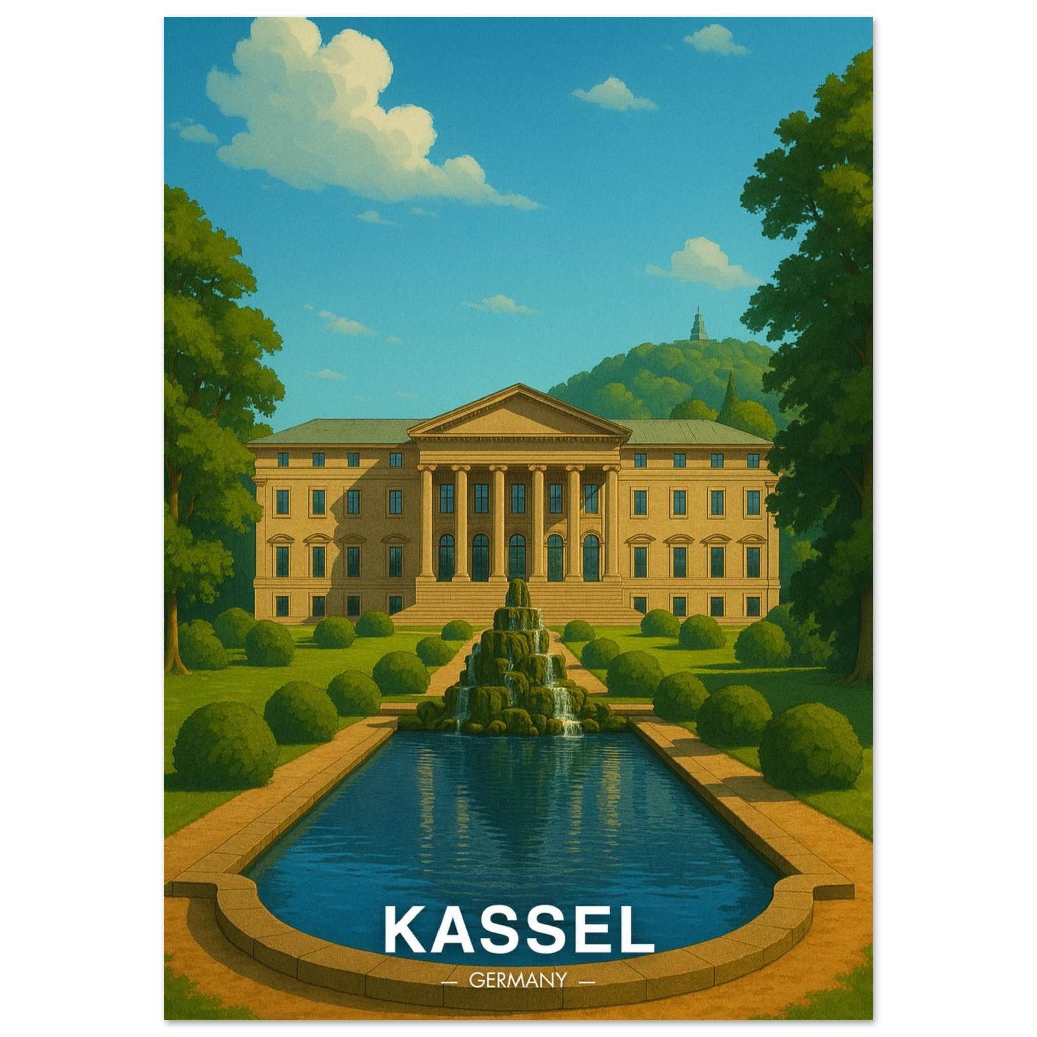 Kassel Poster - Geoprints
