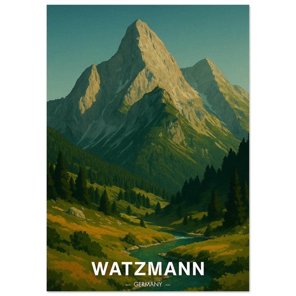 Watzmann Poster - Geoprints