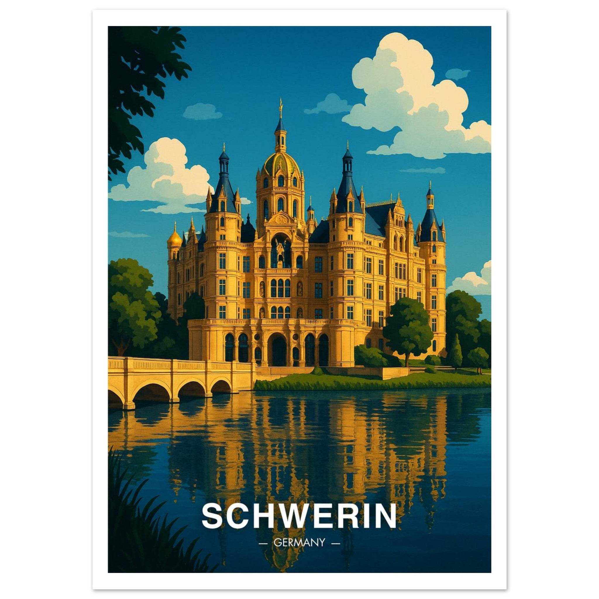 Schwerin Poster - Geoprints