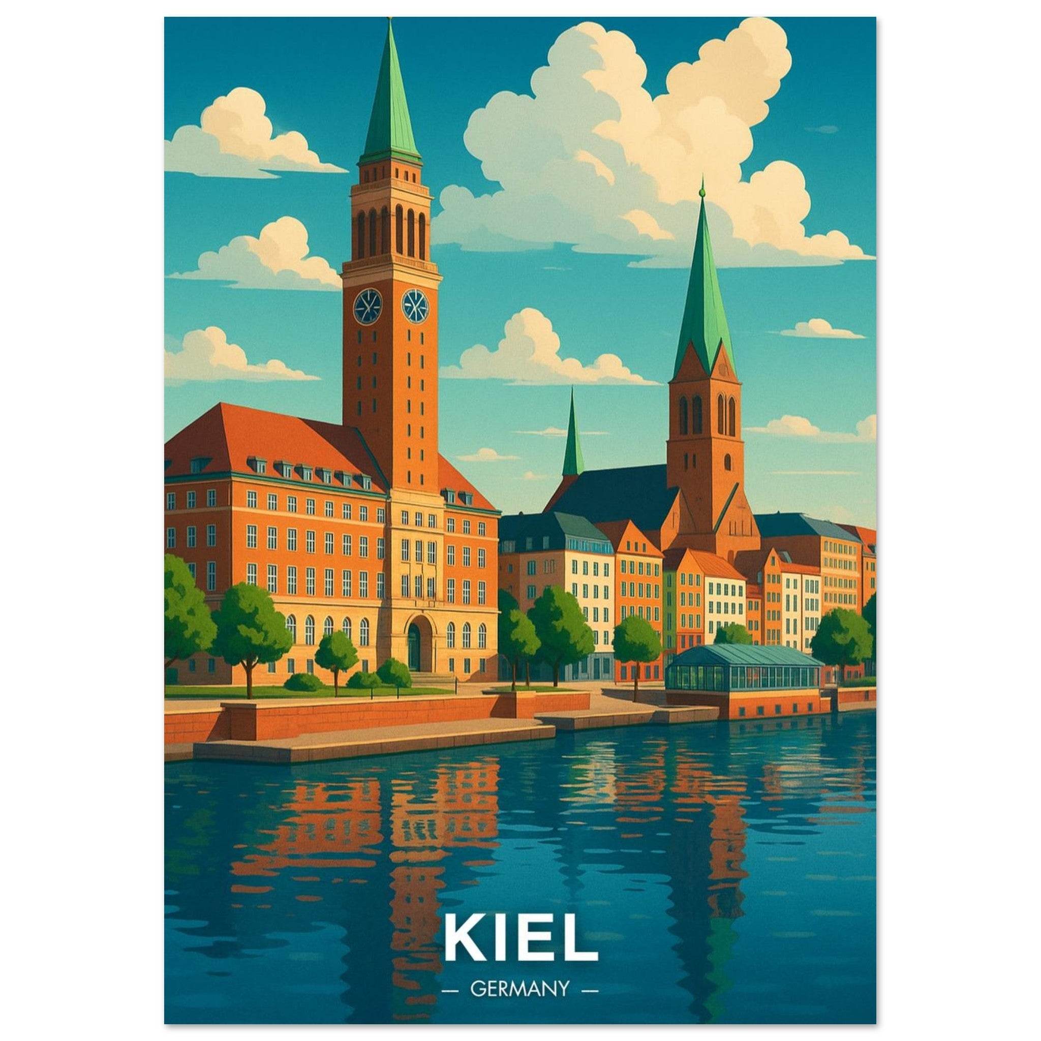 Kiel Poster - Geoprints