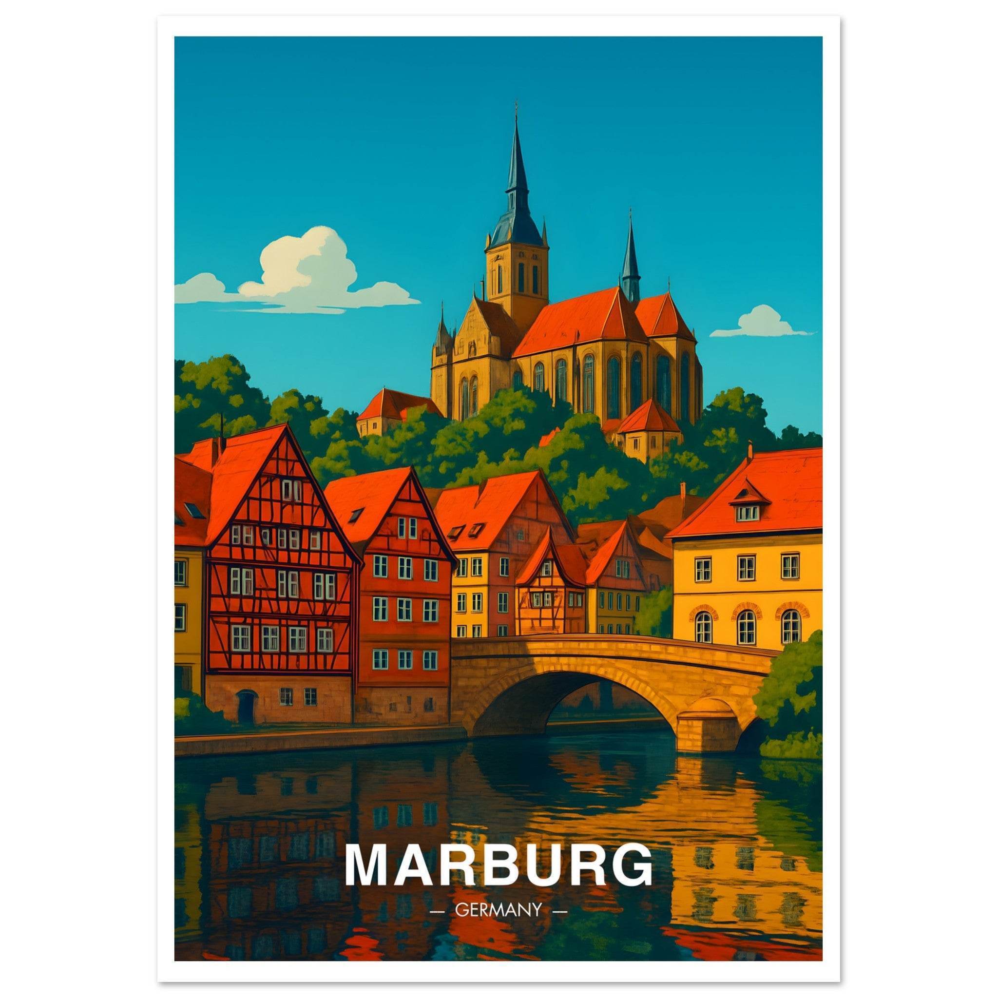 Marburg Poster - Geoprints
