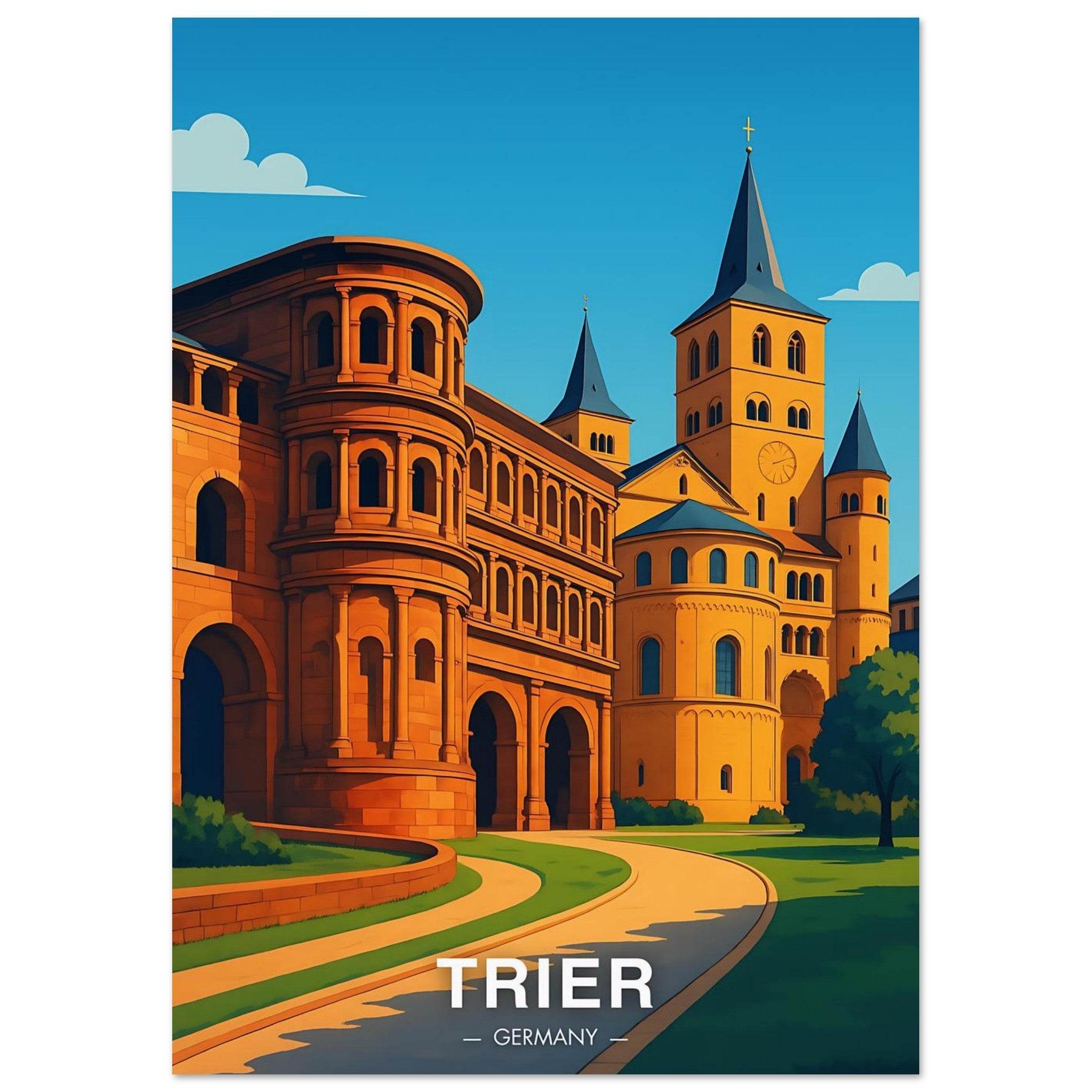 Trier Poster - Geoprints