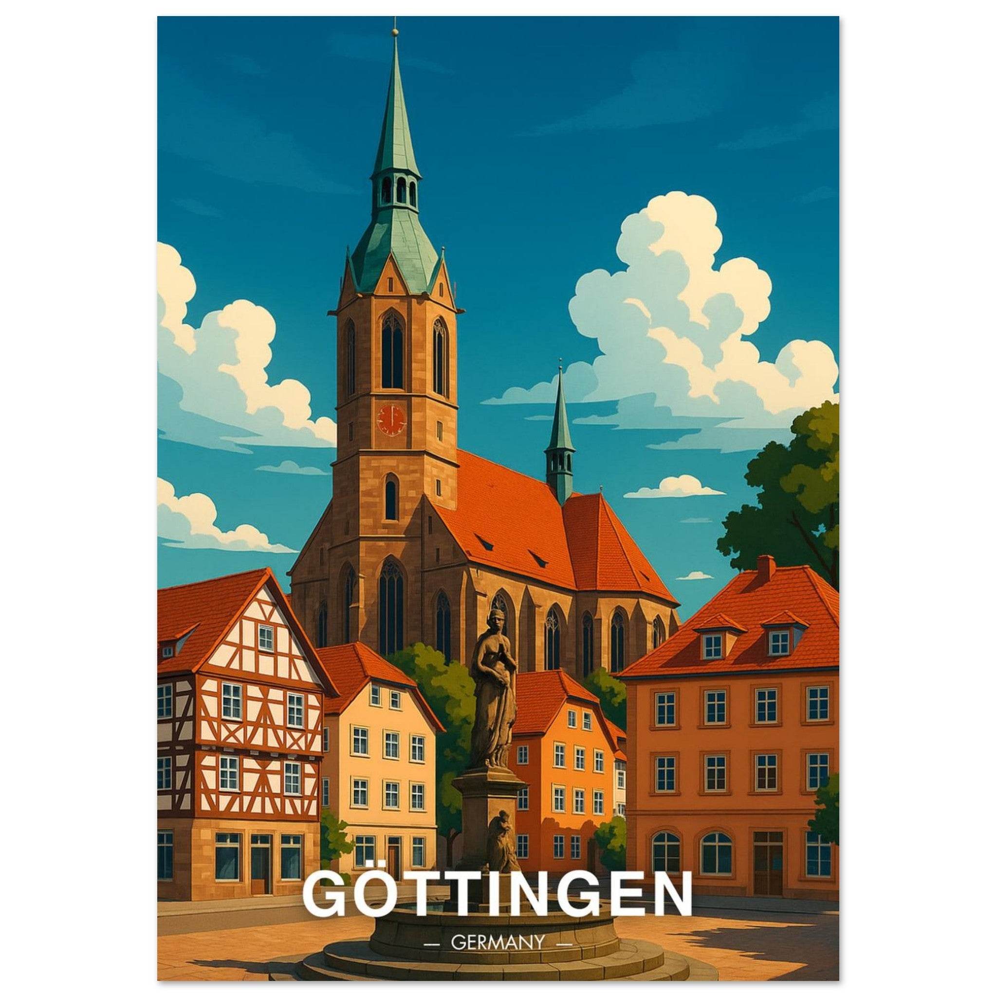 Göttingen Poster - Geoprints