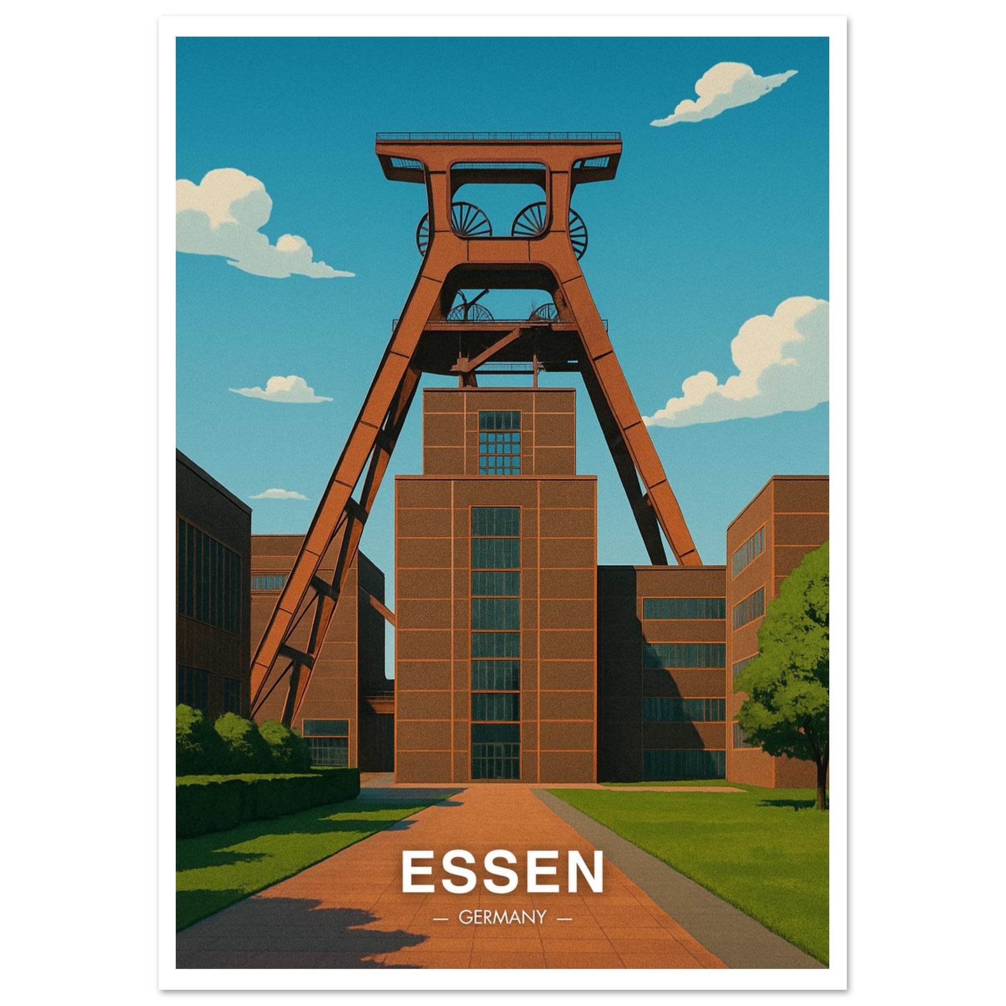 Essen Poster - Geoprints