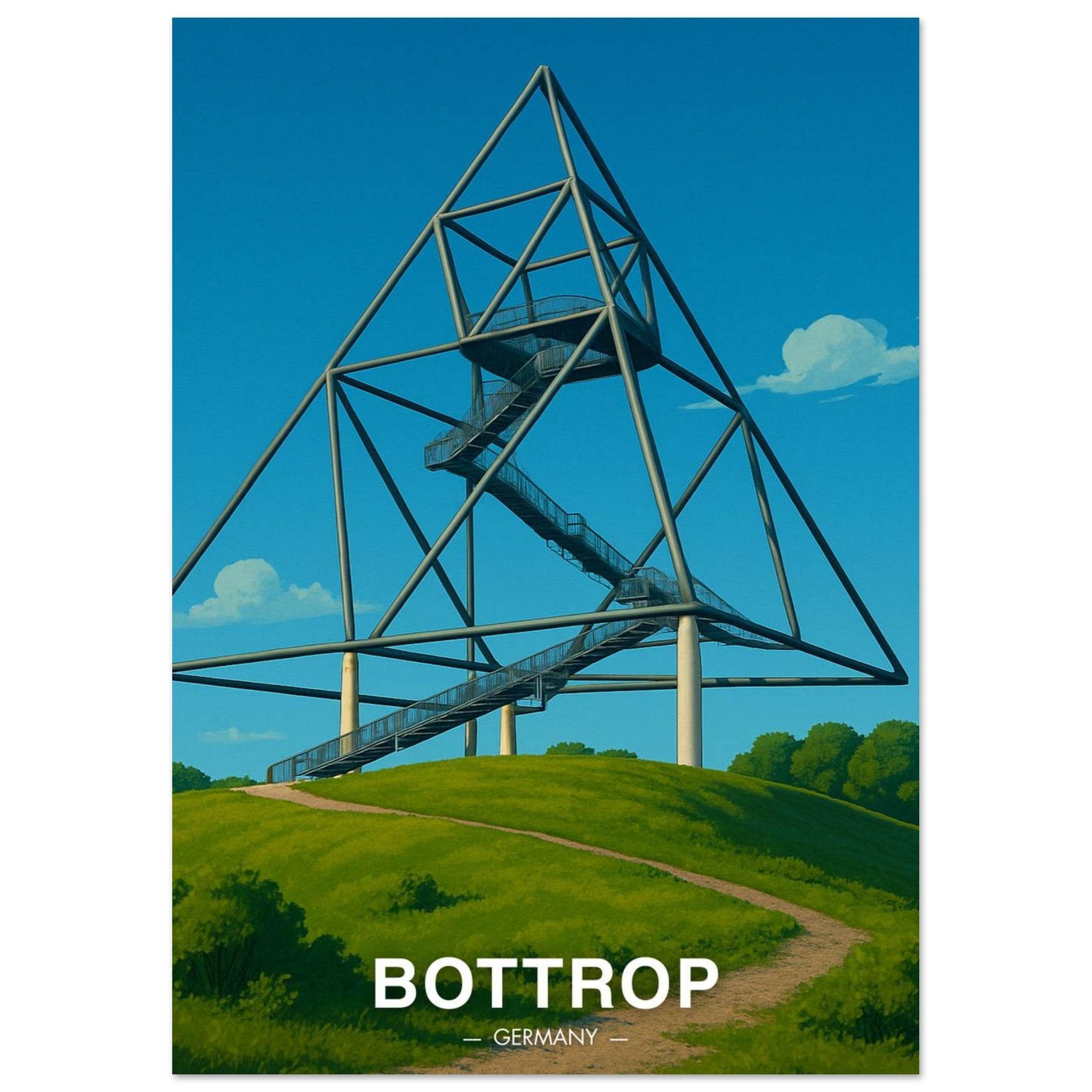 Bottrop Poster - Geoprints