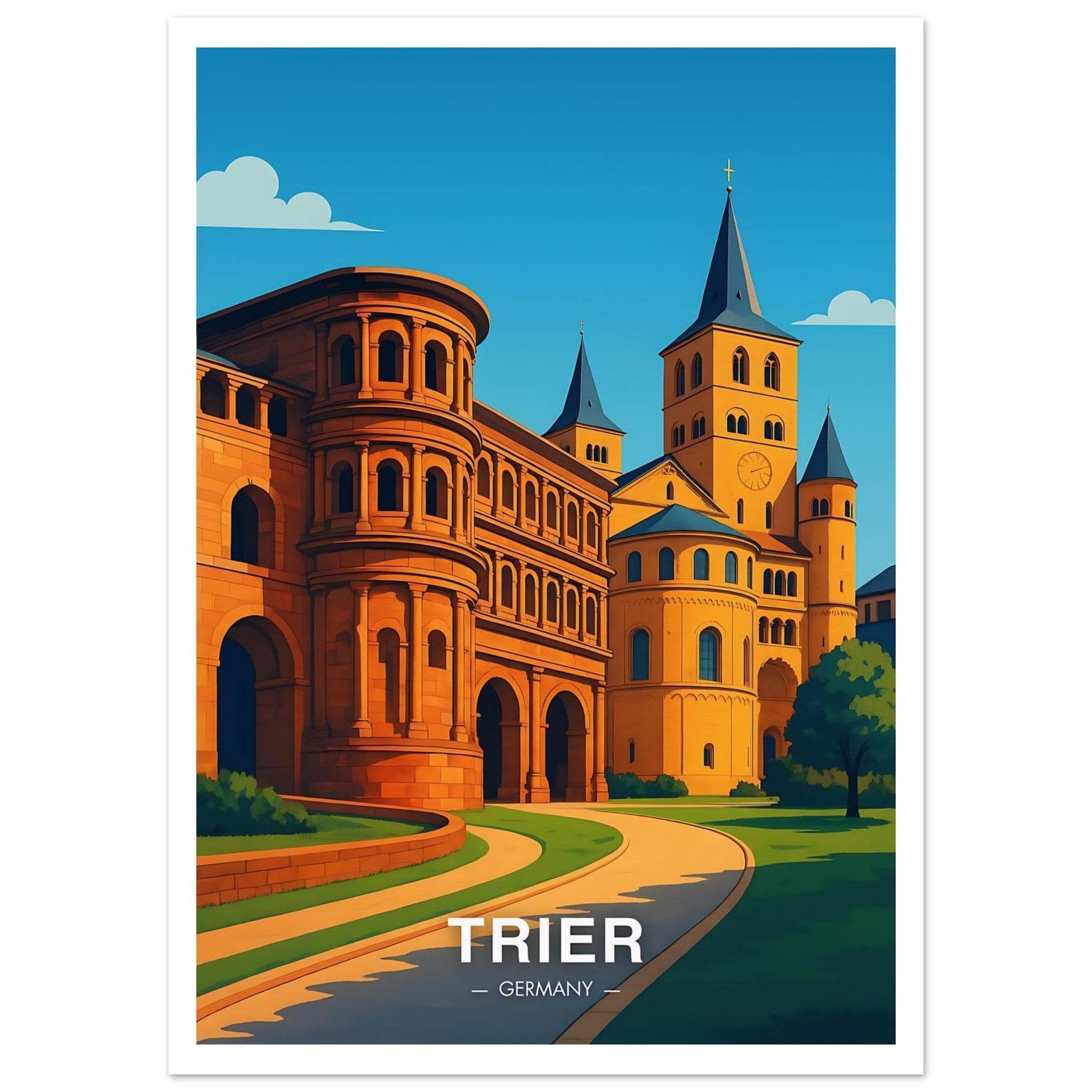 Trier Poster - Geoprints
