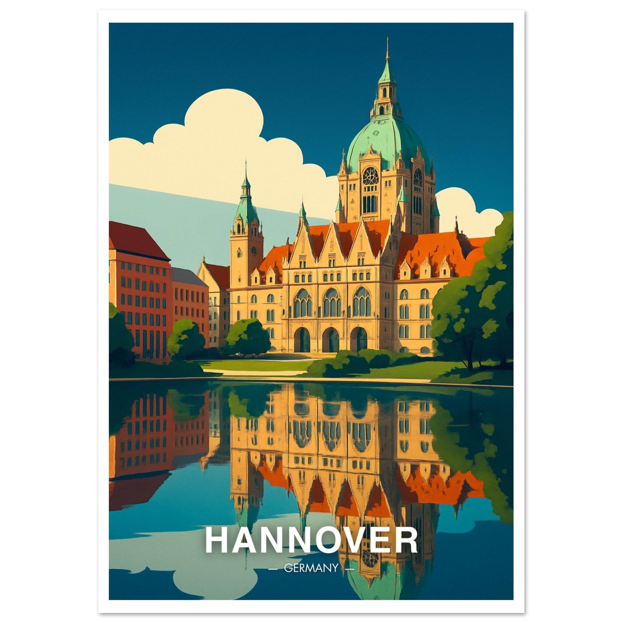 Hannover Poster - Geoprints