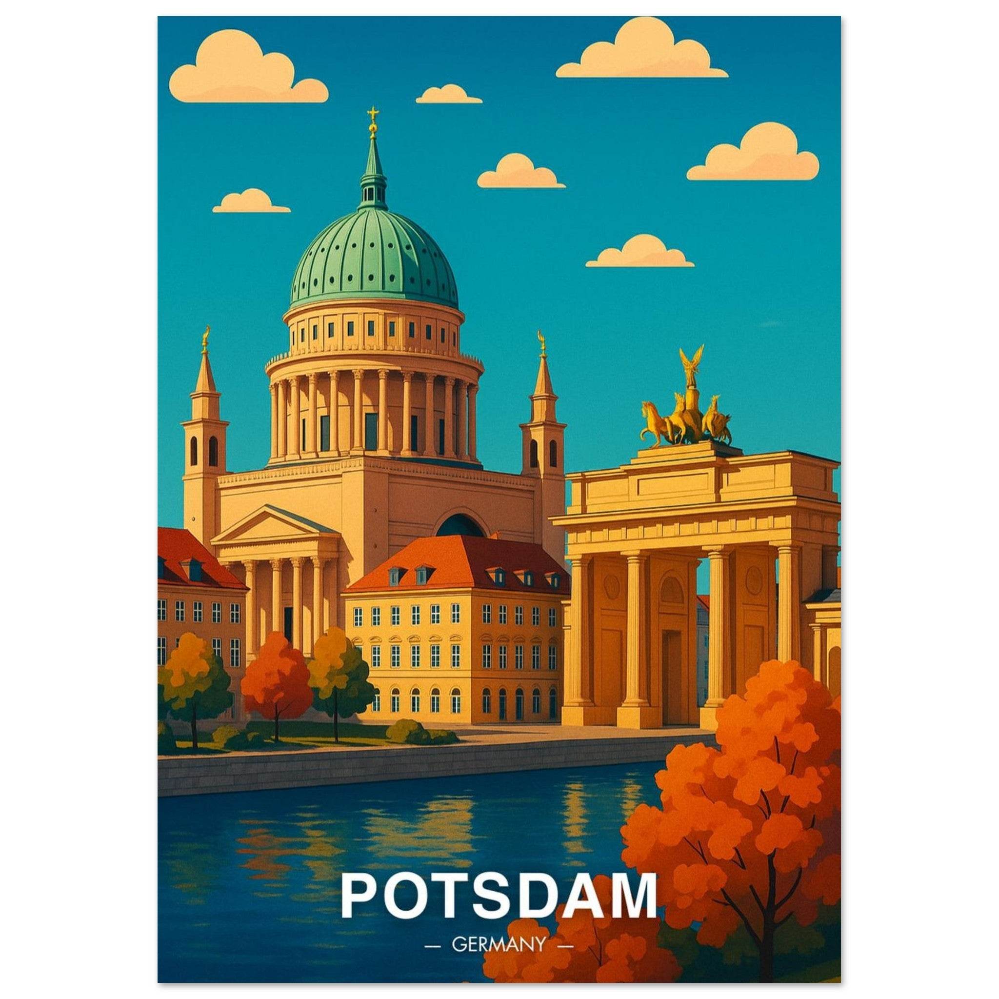 Potsdam Poster - Geoprints