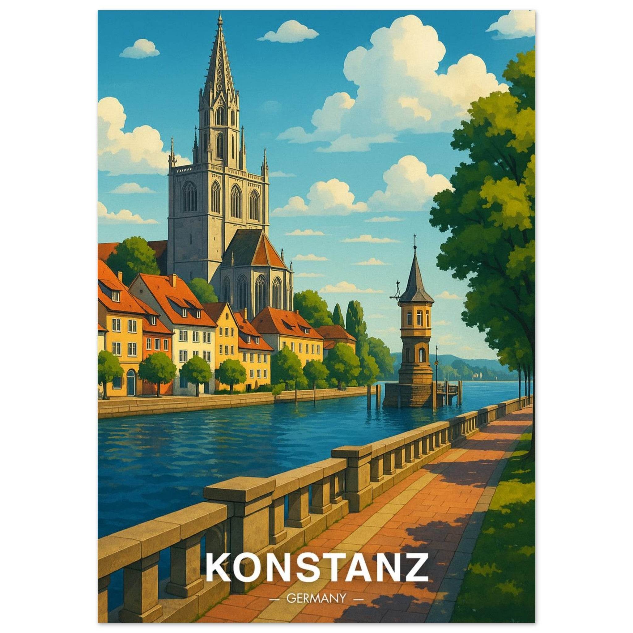 Konstanz Poster - Geoprints