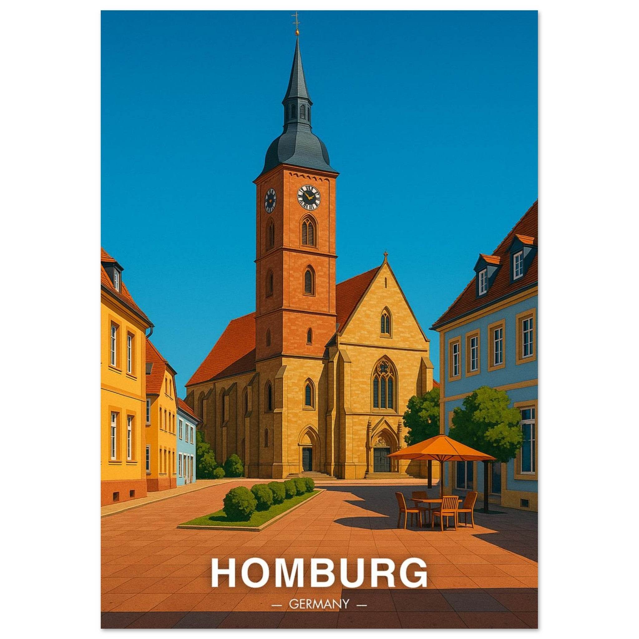 Homburg Poster - Geoprints