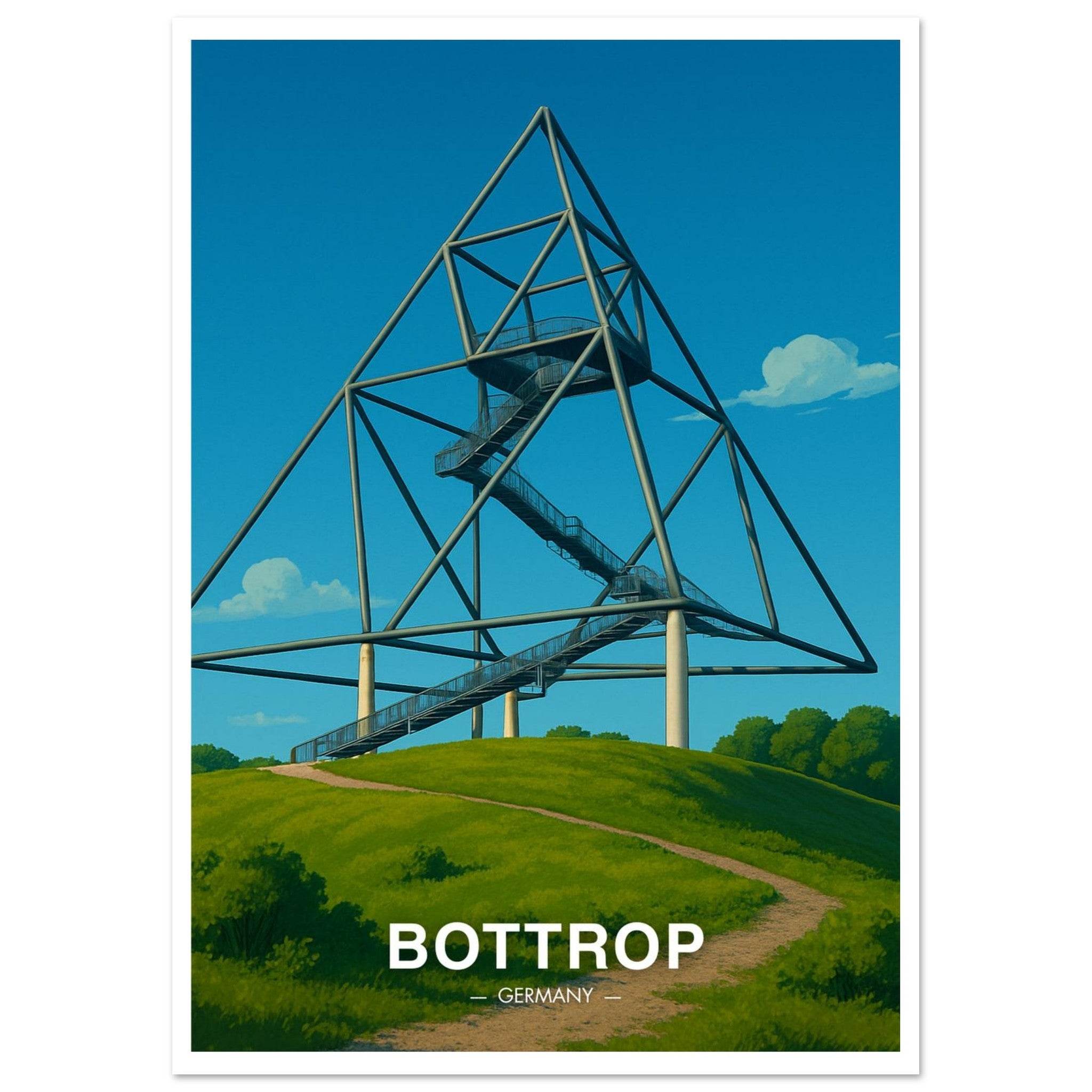 Bottrop Poster - Geoprints