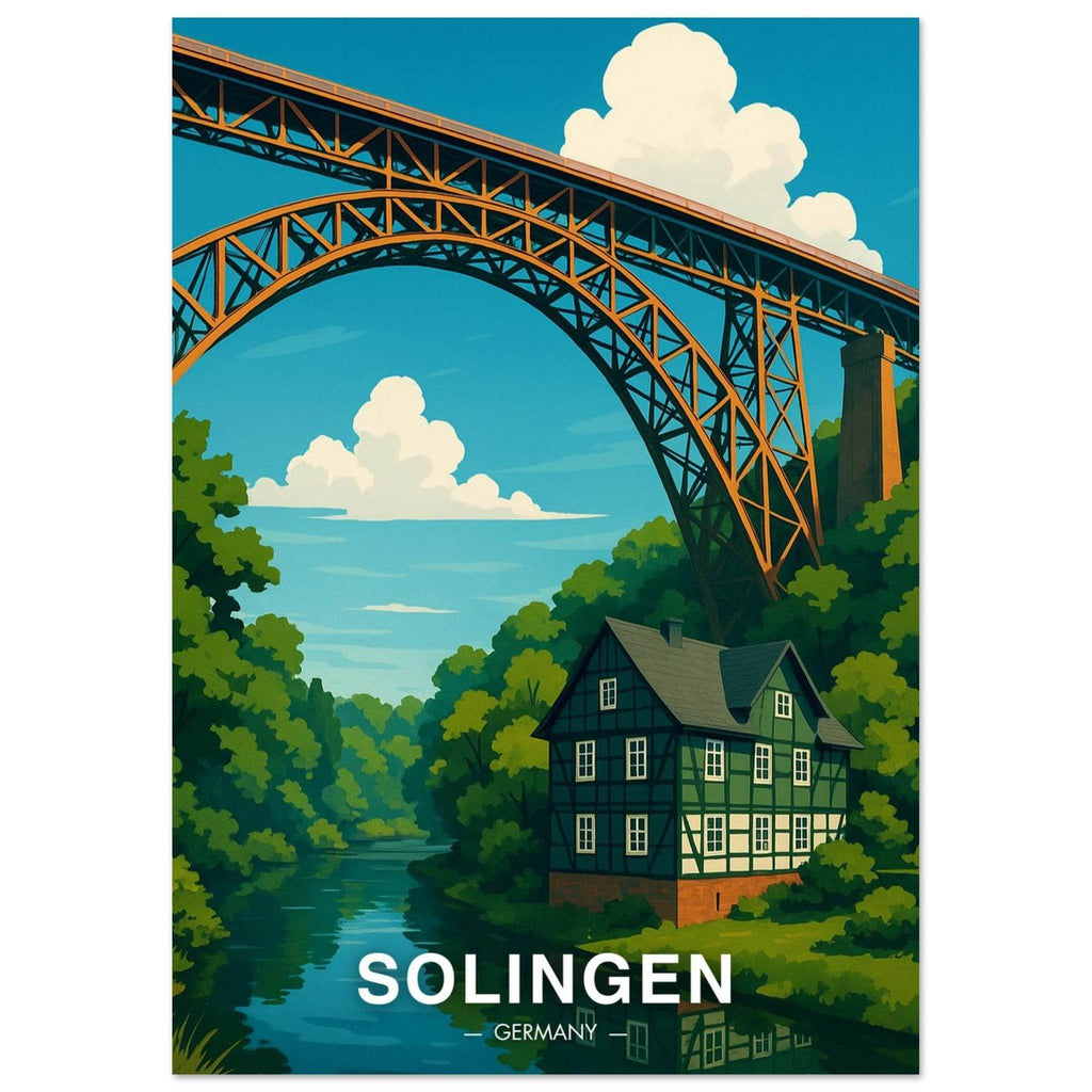 Solingen Poster - Geoprints