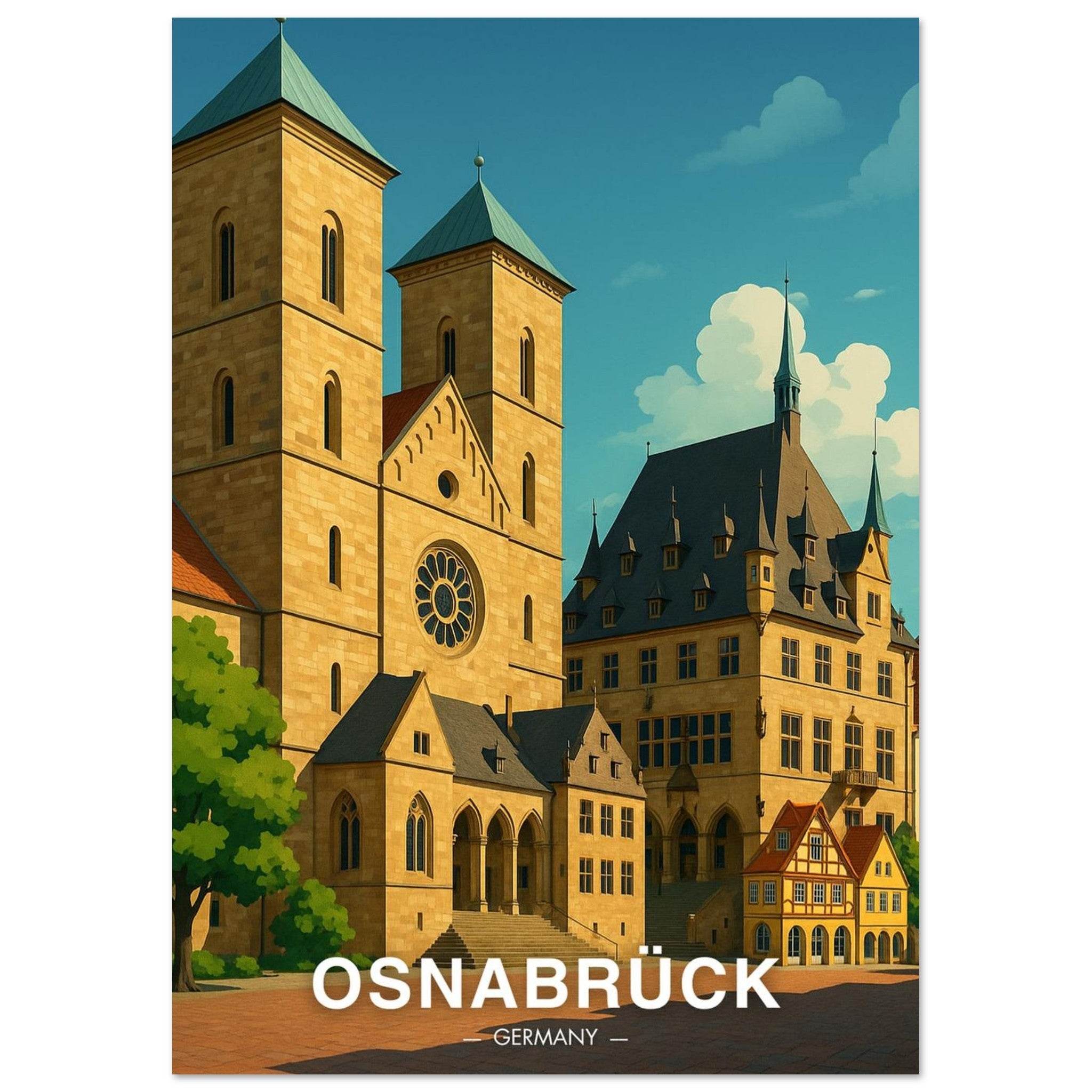 Osnabrück Poster - Geoprints