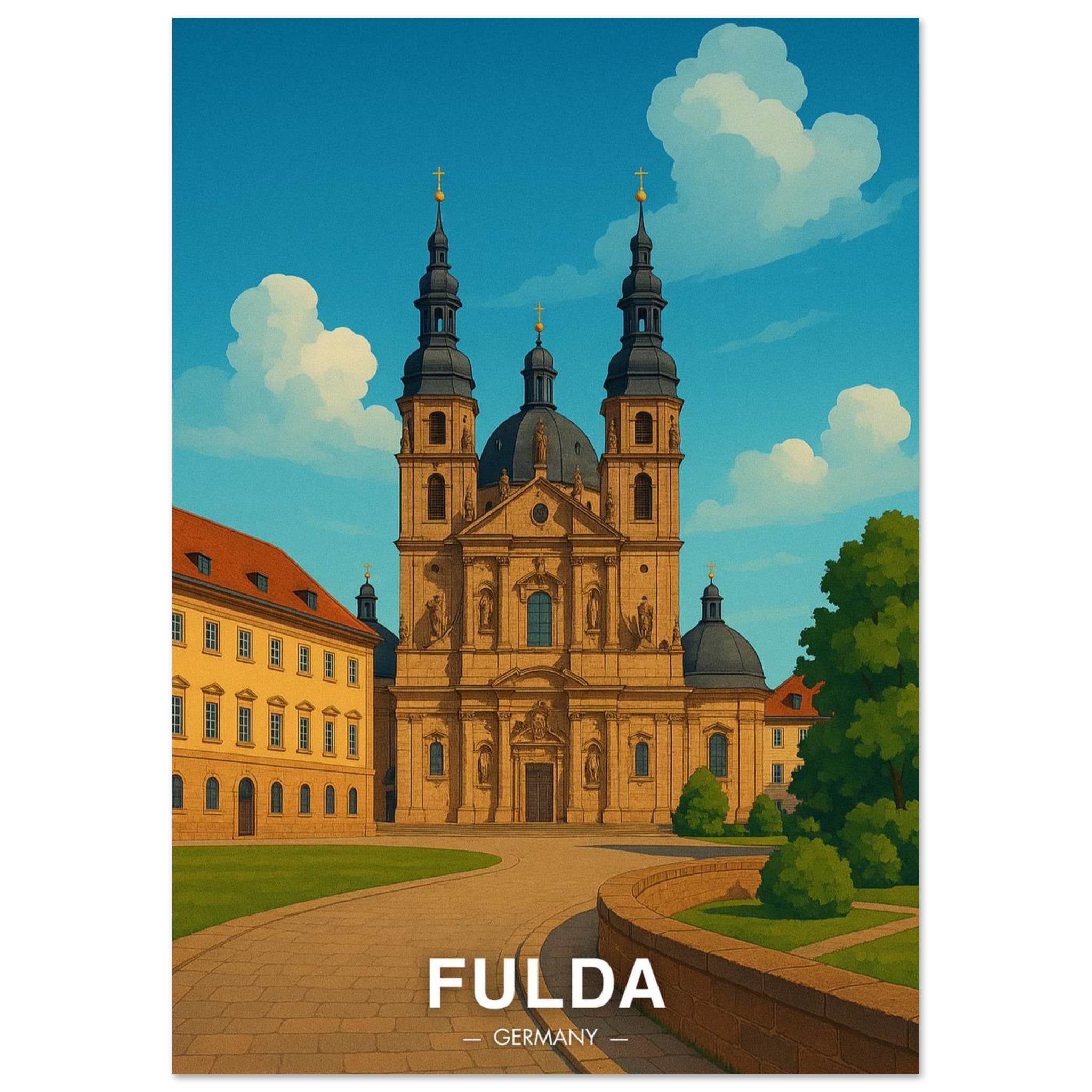 Fulda Poster - Geoprints