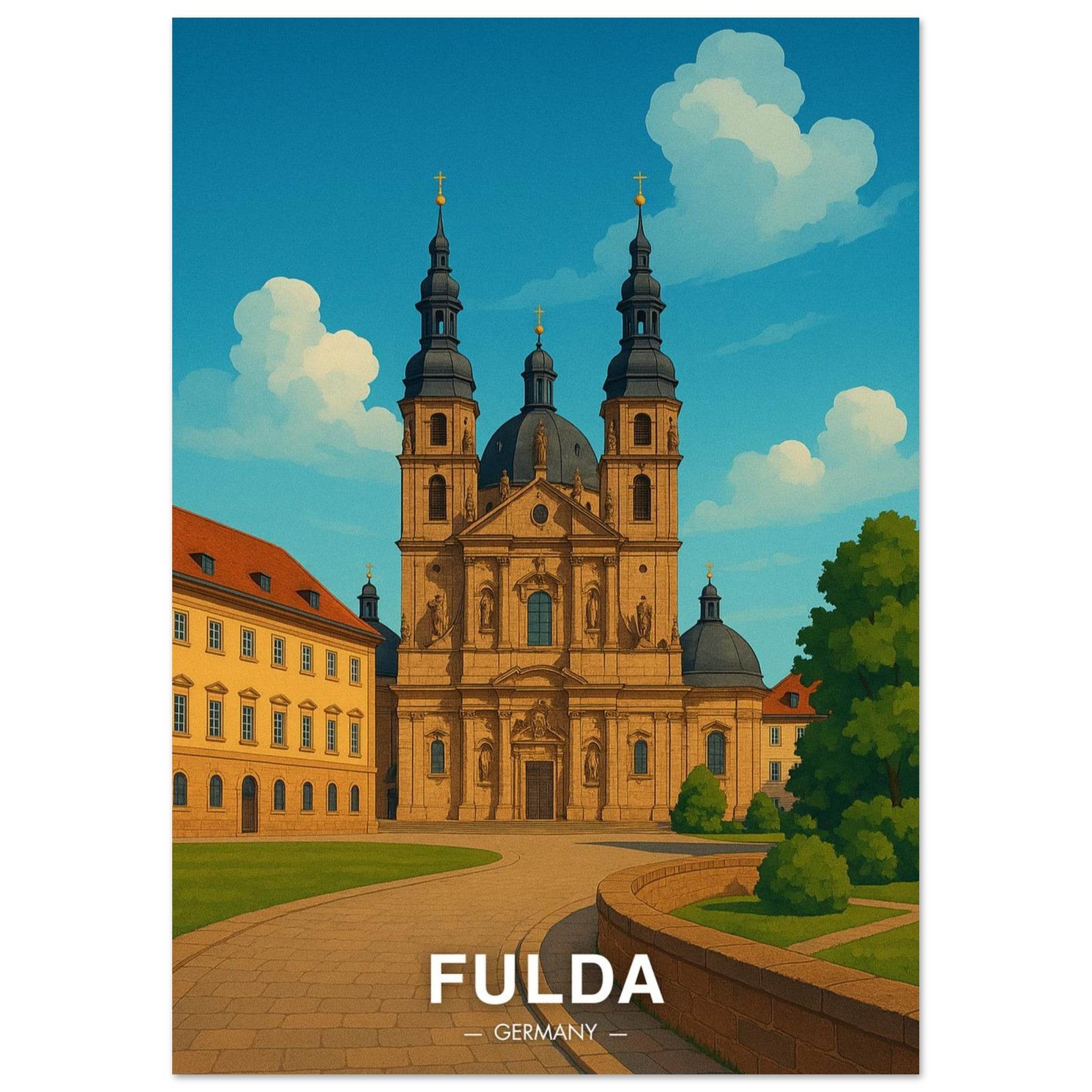 Fulda Poster - Geoprints