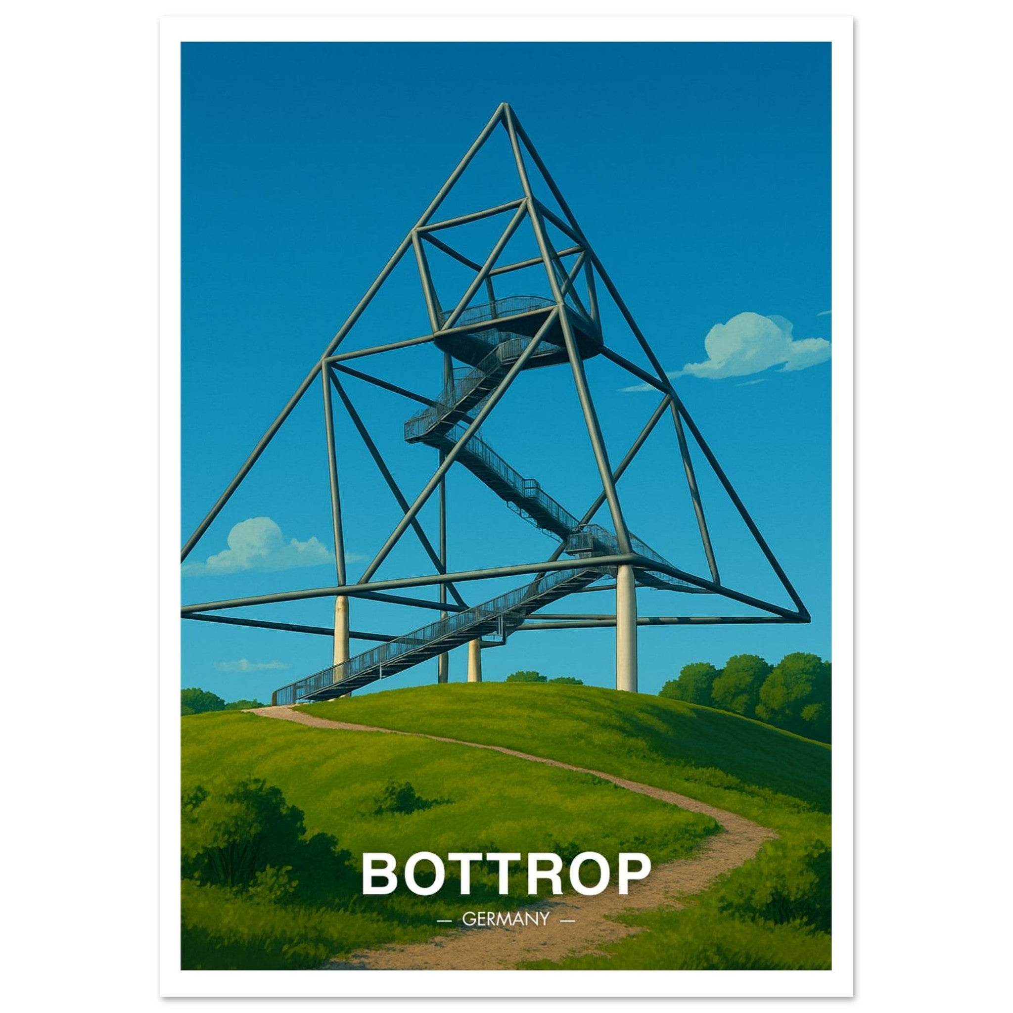 Bottrop Poster - Geoprints