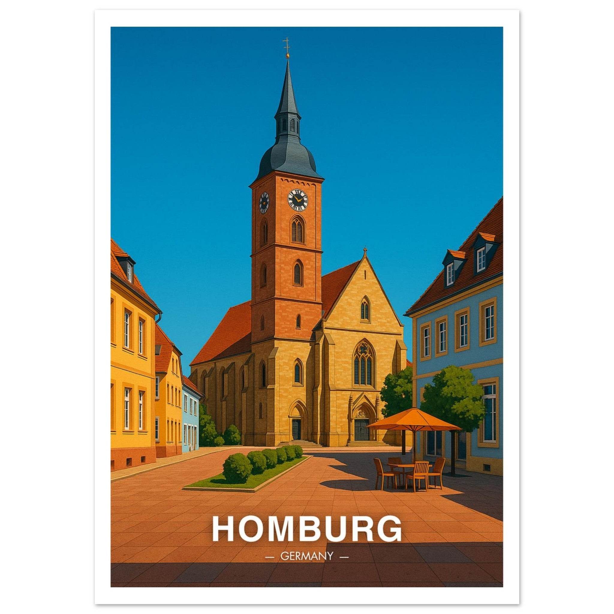 Homburg Poster - Geoprints