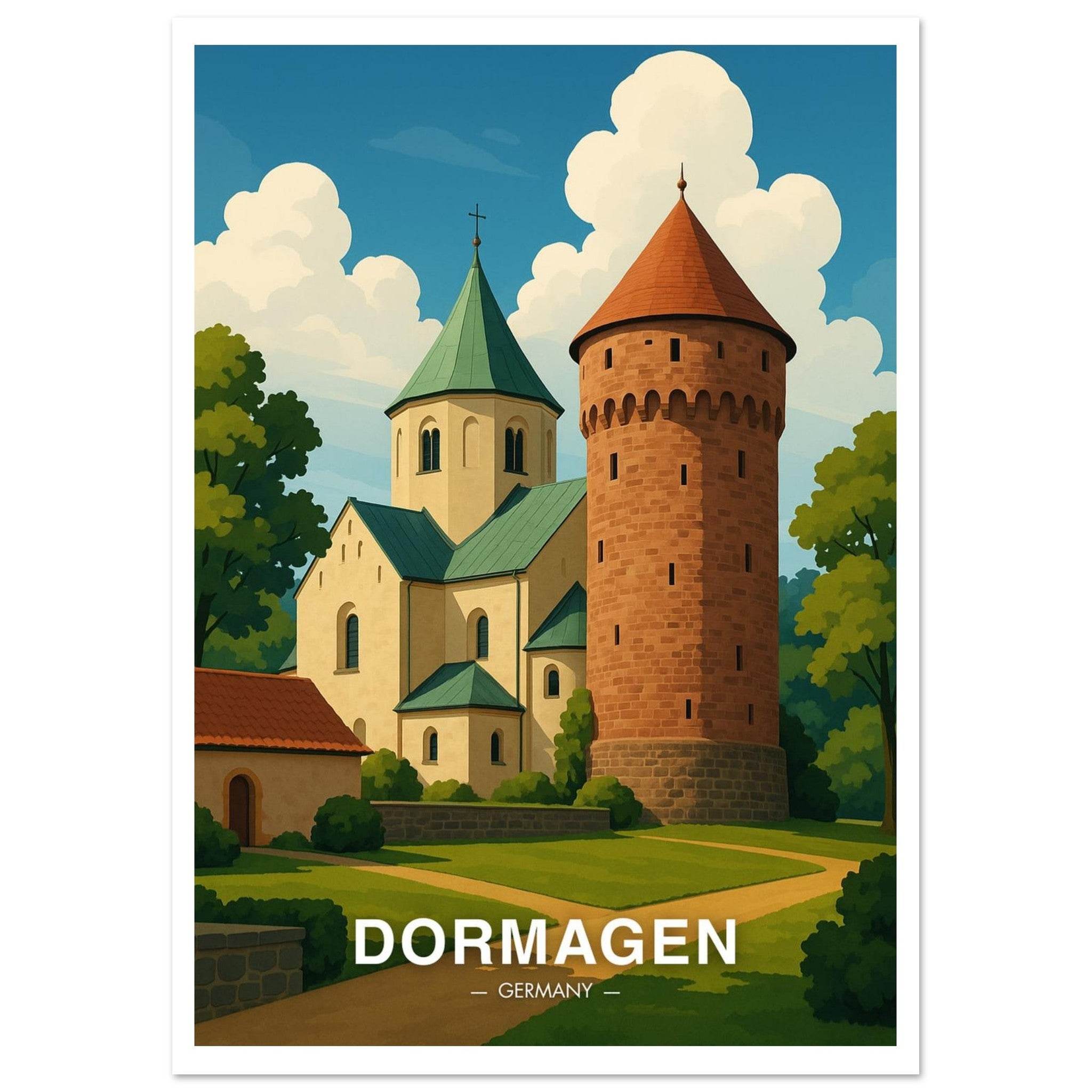 Dormagen Poster - Geoprints