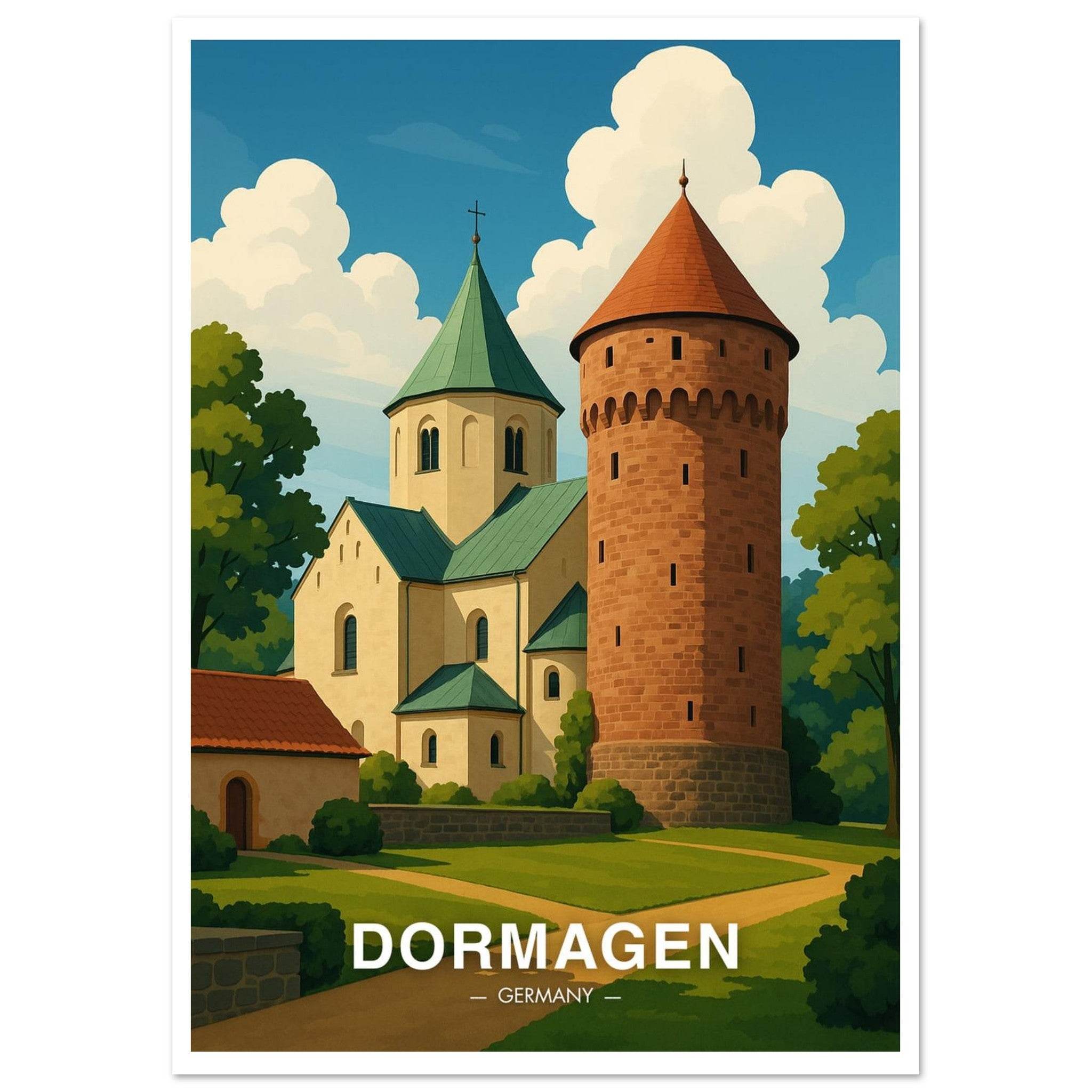 Dormagen Poster - Geoprints
