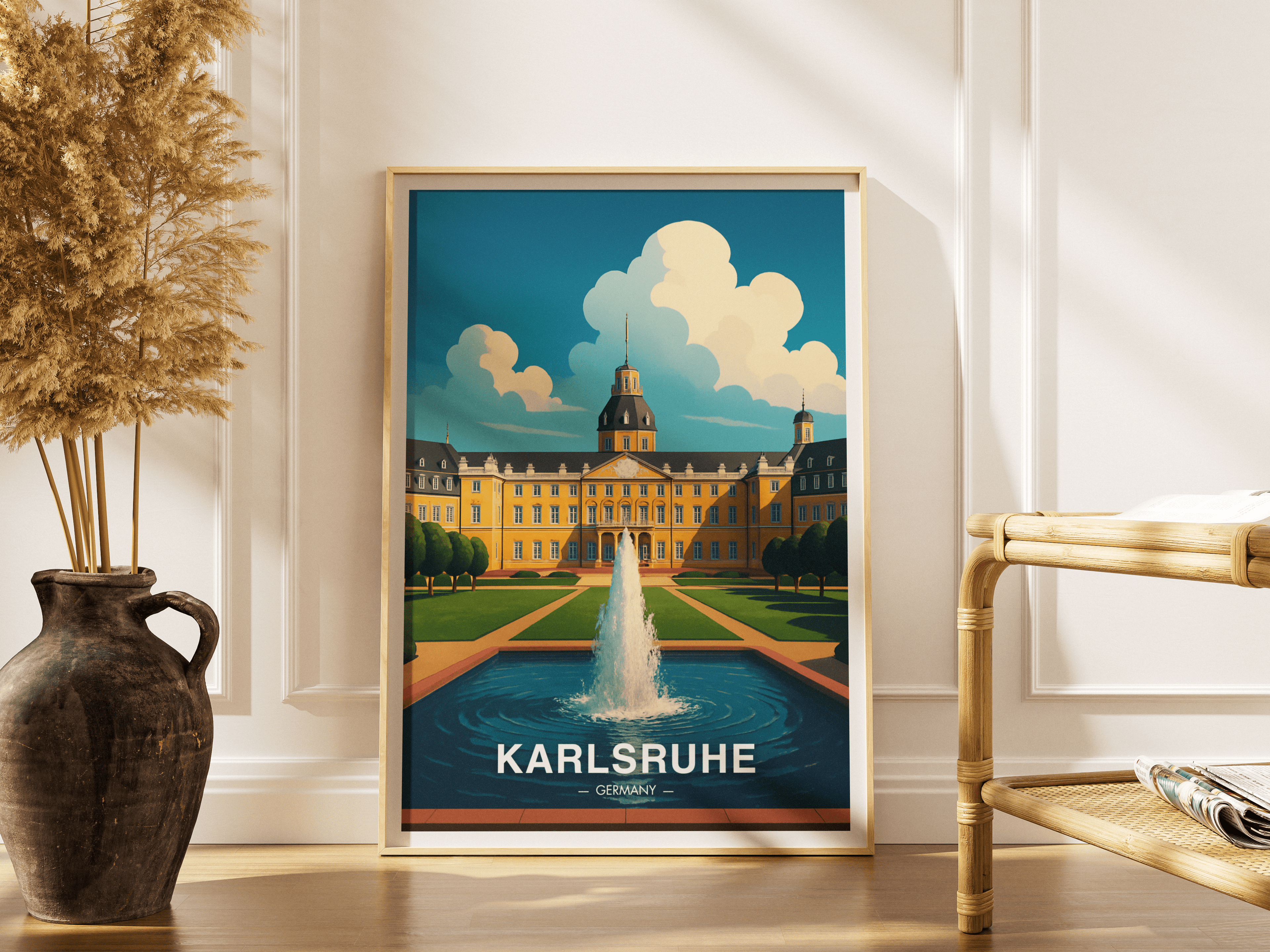 Karlsruhe Poster