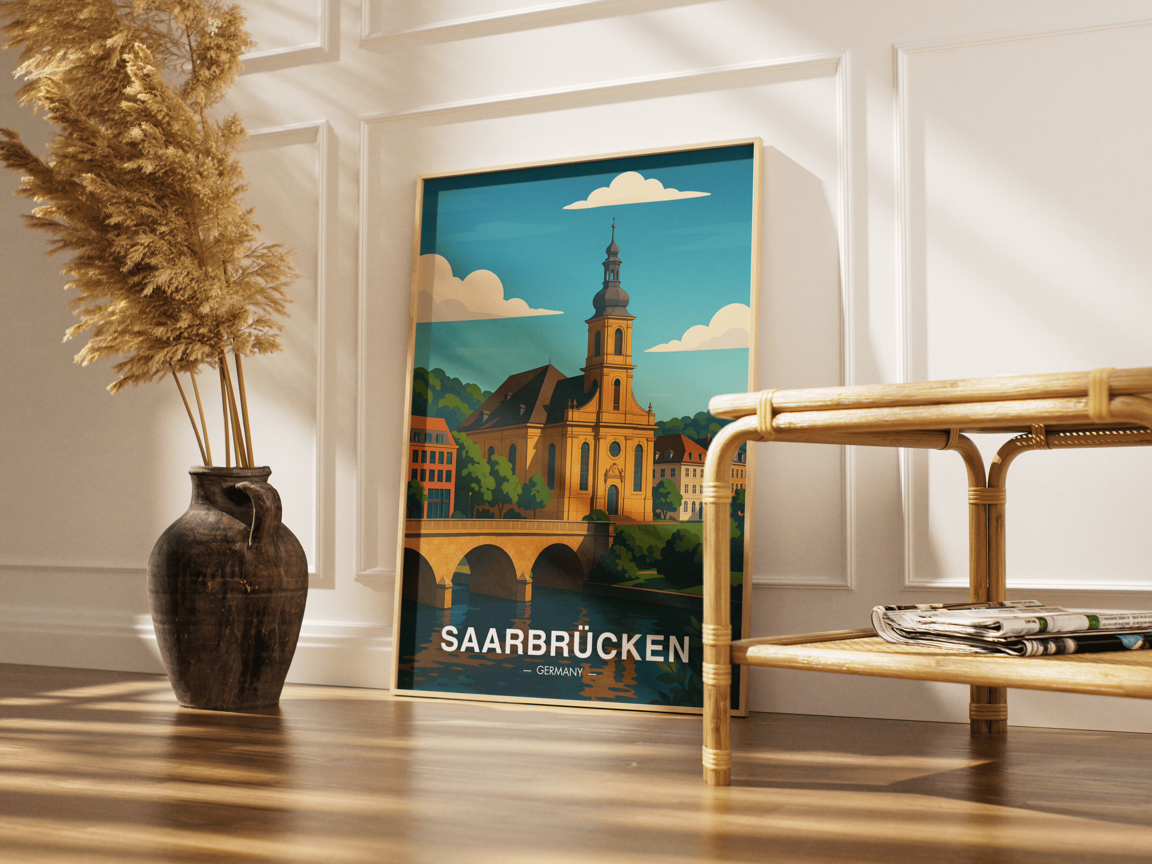 Saarbrücken Poster