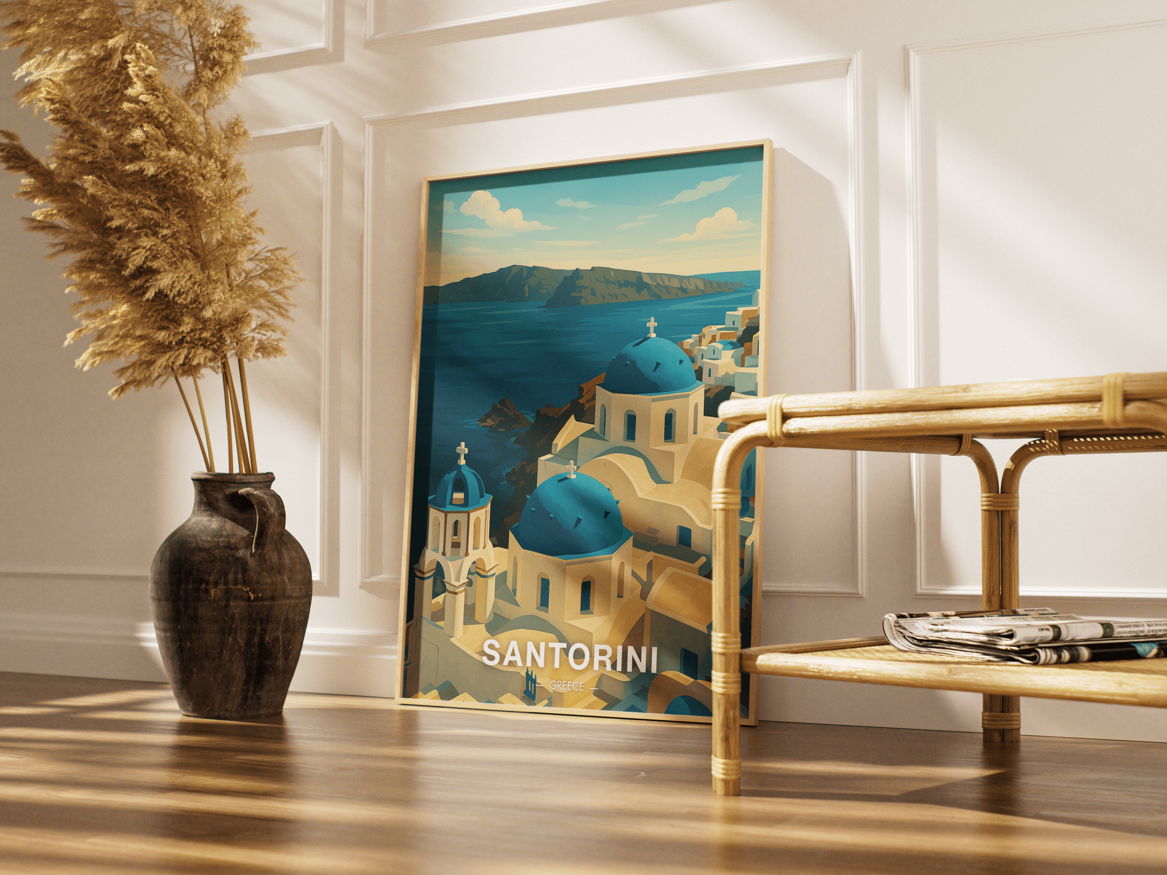 Santorini Poster